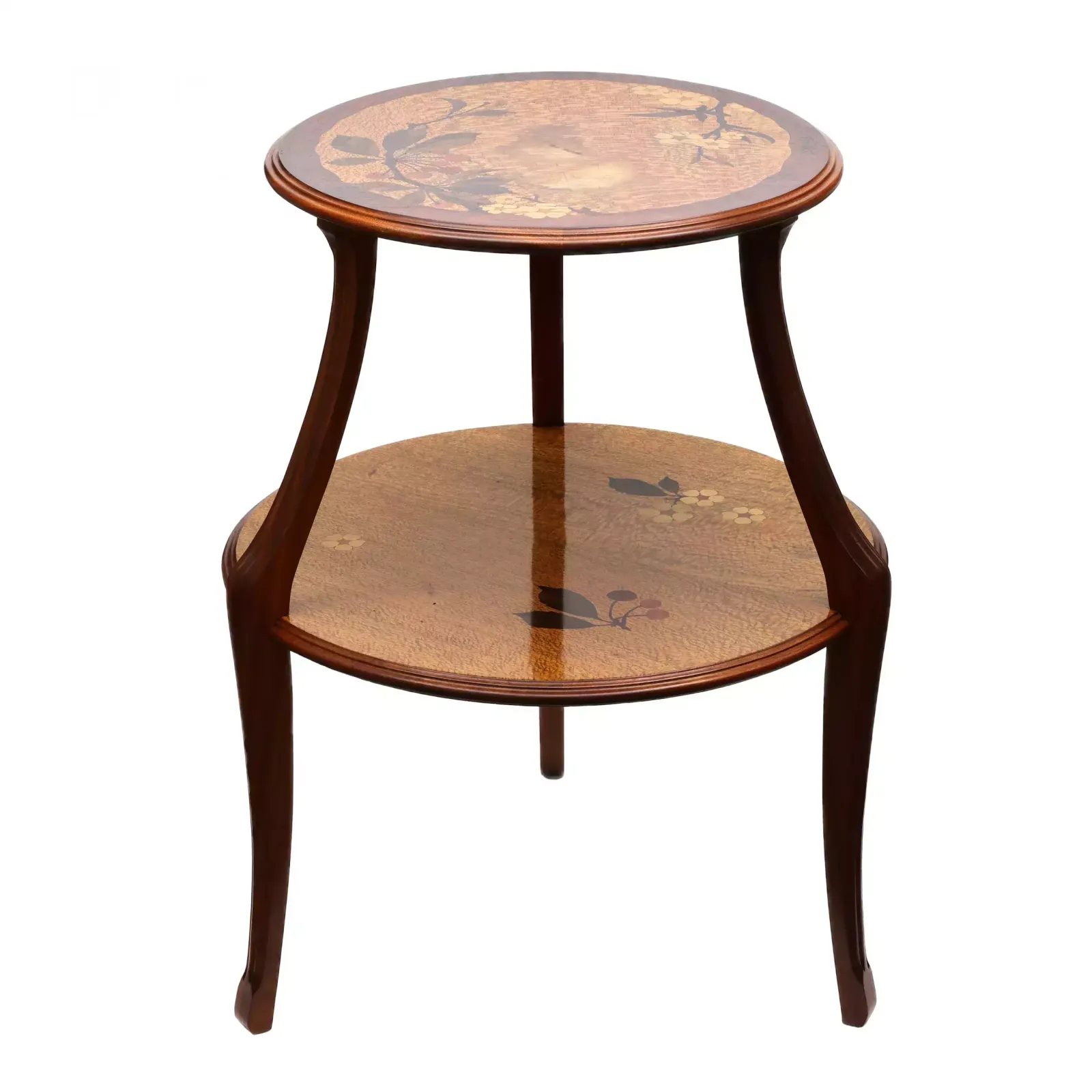 Art Nouveau Boudoir Table, Inlaid Wood. Louis Majorelle (1859 1926).