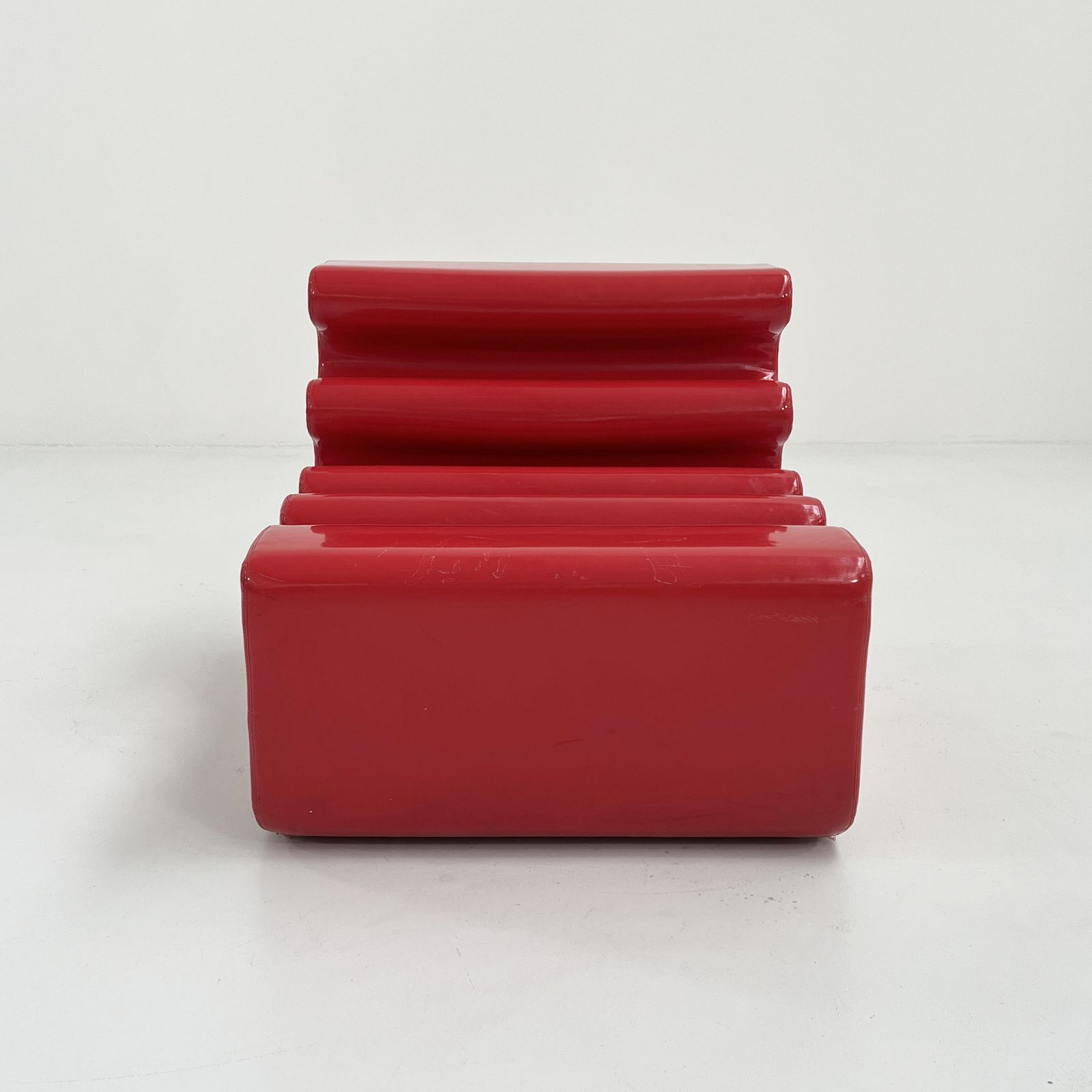 Red Karelia Lounge Chair By Liisi Beckmann For Zanotta, 1960s photo Furniture