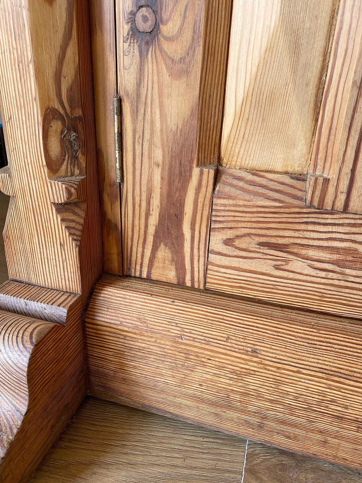 Pine Gothic Church Sideboard photo buy