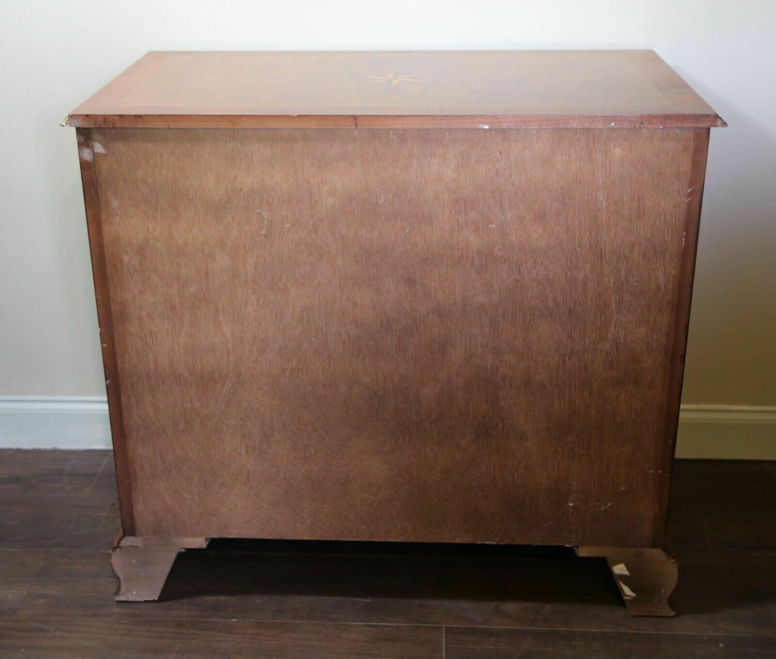 photo for sale Georgian Style Burr Elm Chest Of Drawers