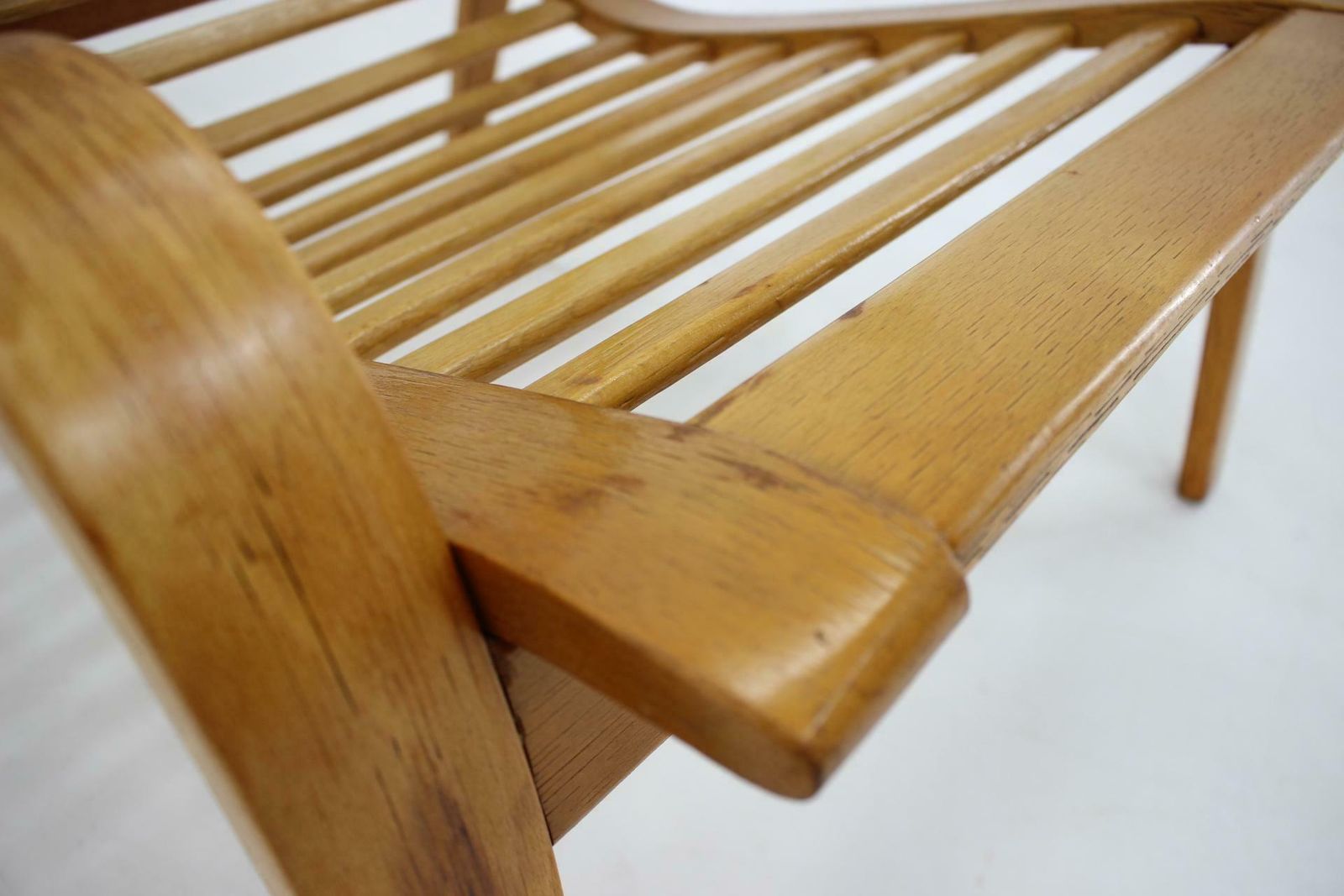 photo vinterior 1960s Jan Vanek Beech Bentwood Armchair, Czechoslovakia