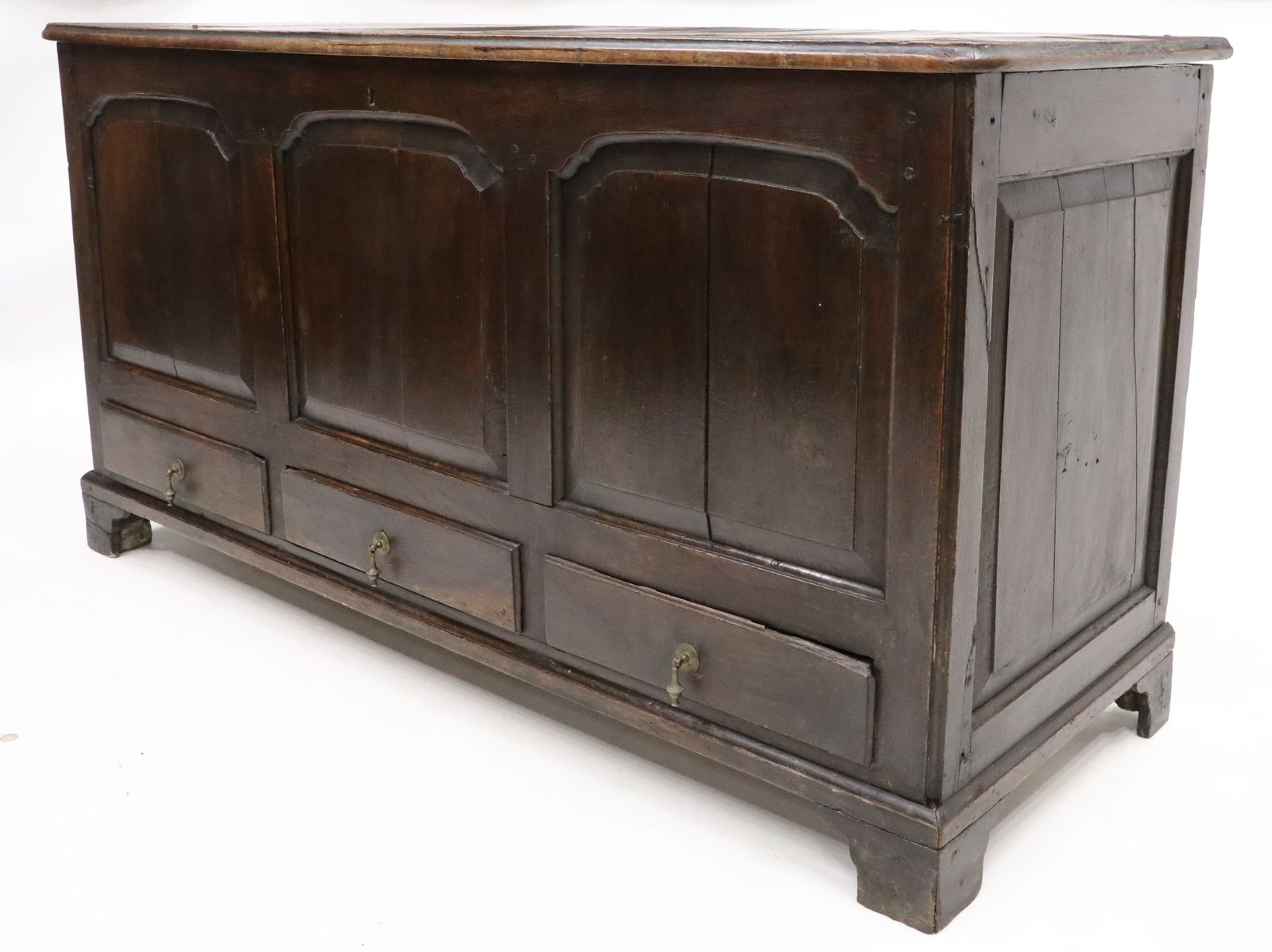 17th Century Jacobean Oak Mule Chest Blanket Box 3 Drawers Free Uk Delivery photo buy