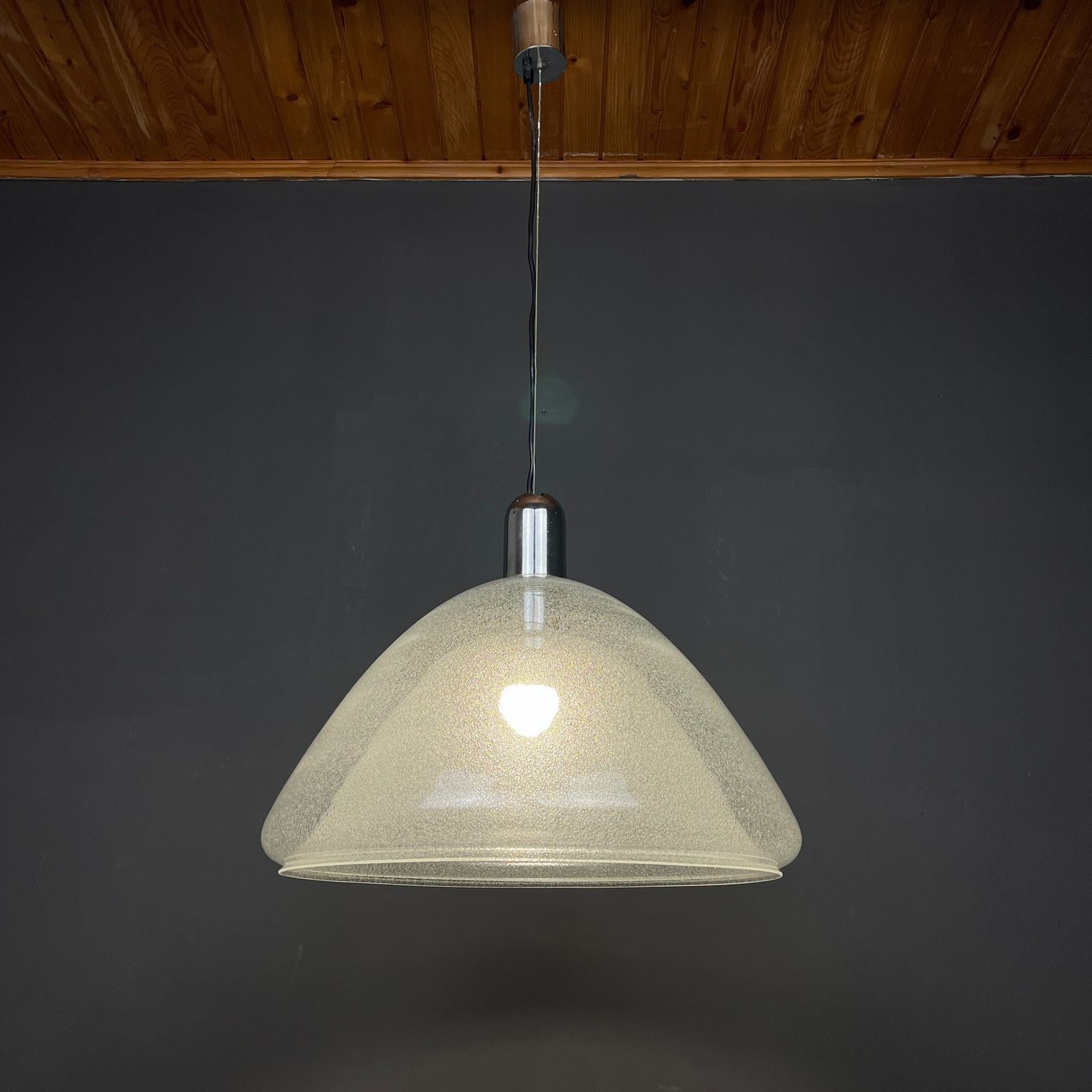 Murano Pendant Lamp By Carlo Nason For Mazzega Italy 1960s photo buy