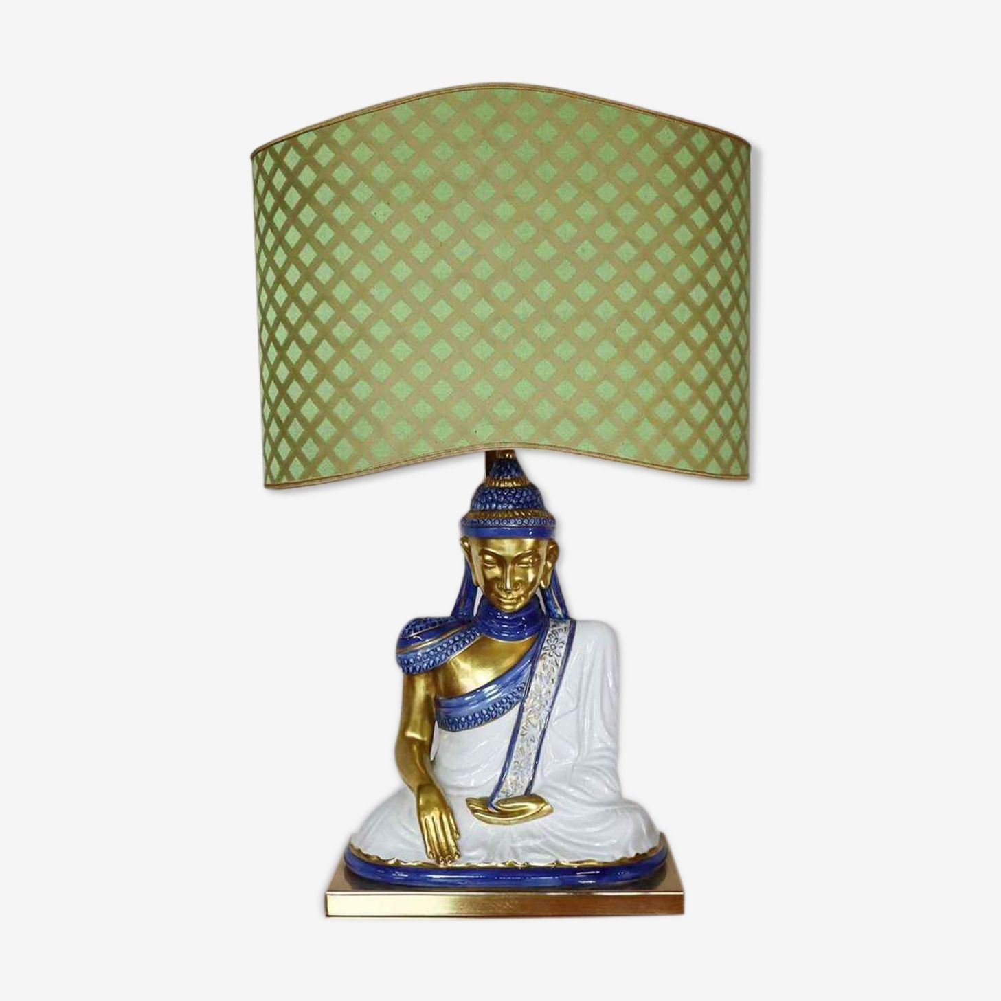 Italian Lamp By Societa Porcellane Artistiche Firenze, 1970s.