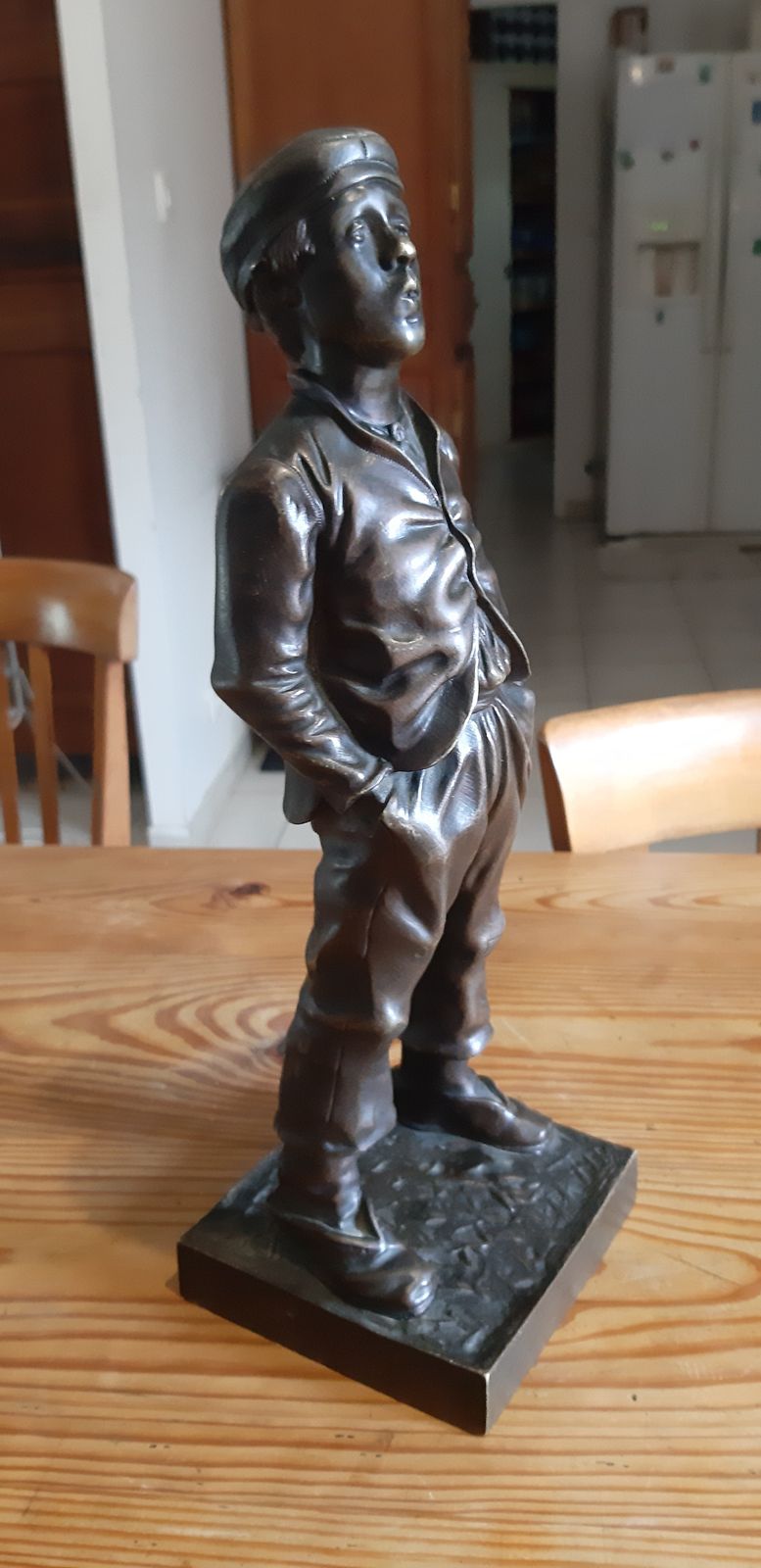 Bronze The Whistler With Hands In The Pockets photo for sale