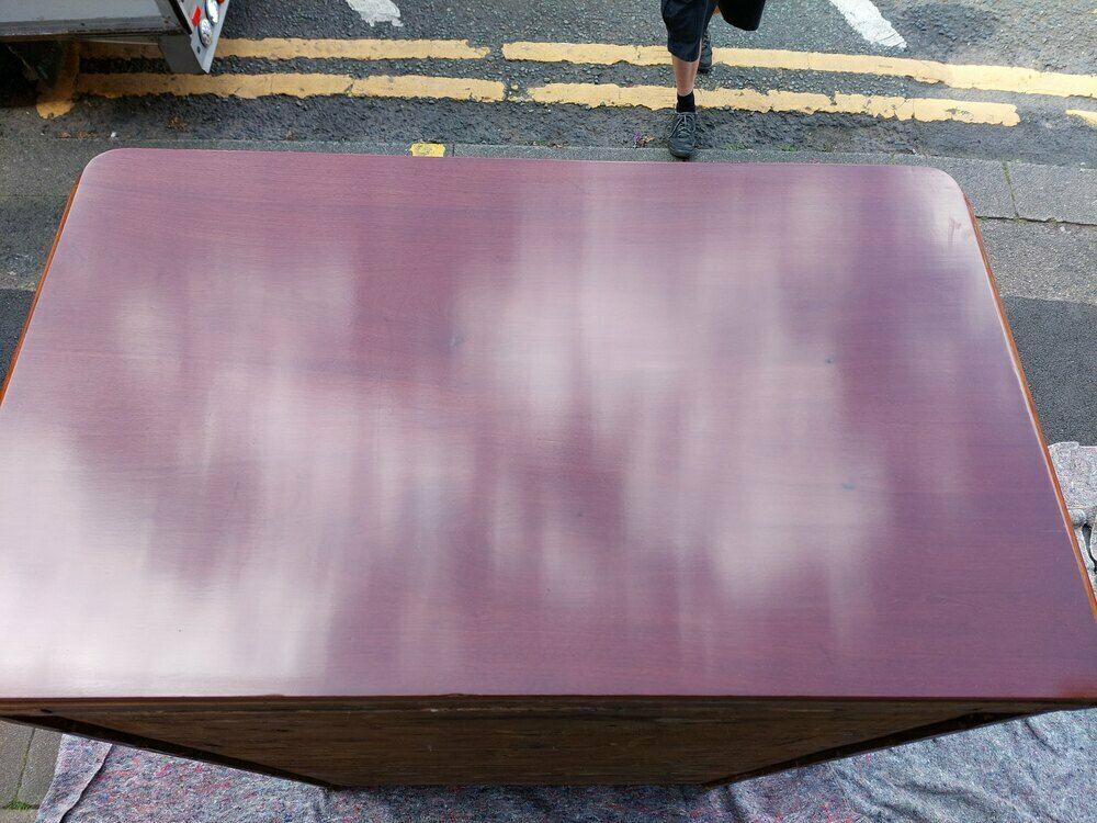 Victorian Flame Mahogany Semanier Chest photo 2850.0