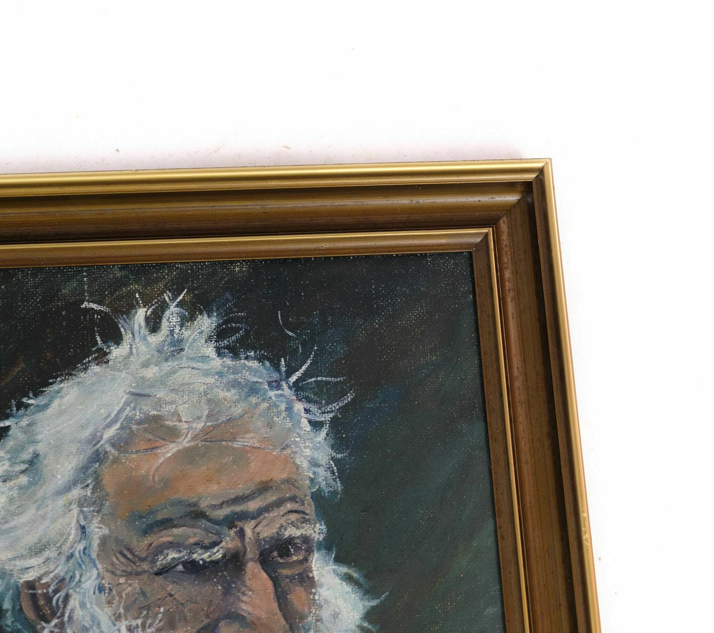 Painting  Canvas By Jørgen Luplau Jansen (1912 1982) Portrait From 1940s photo for sale