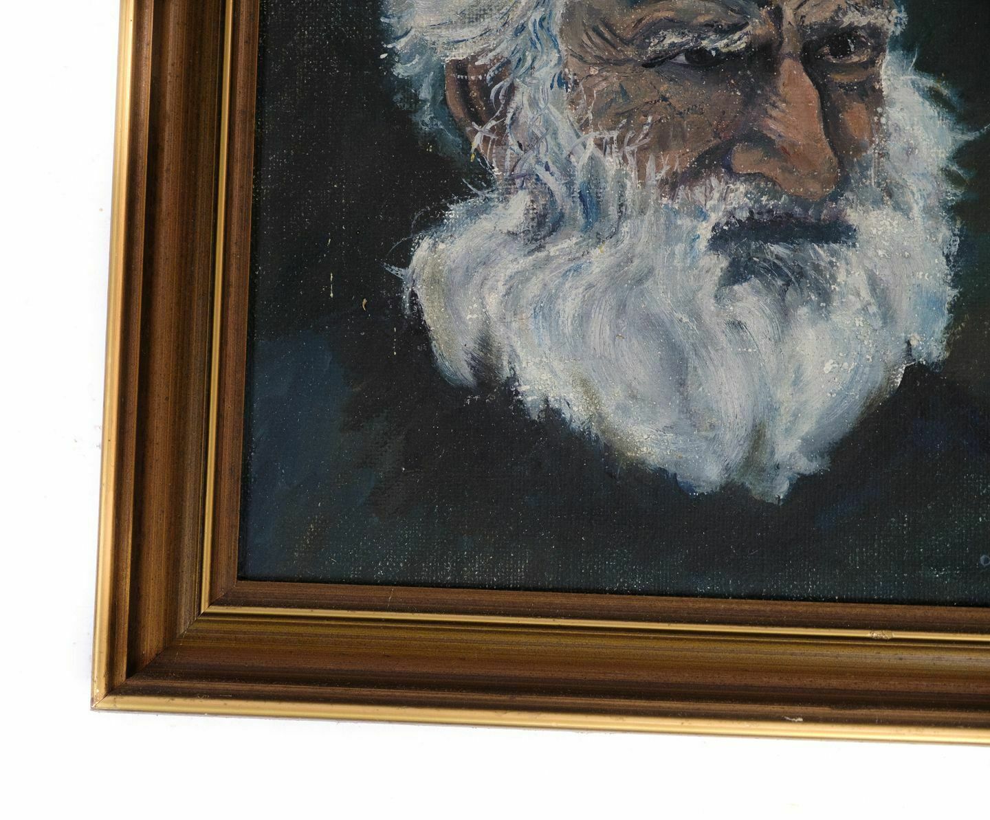 Painting  Canvas By Jørgen Luplau Jansen (1912 1982) Portrait From 1940s photo 230.0