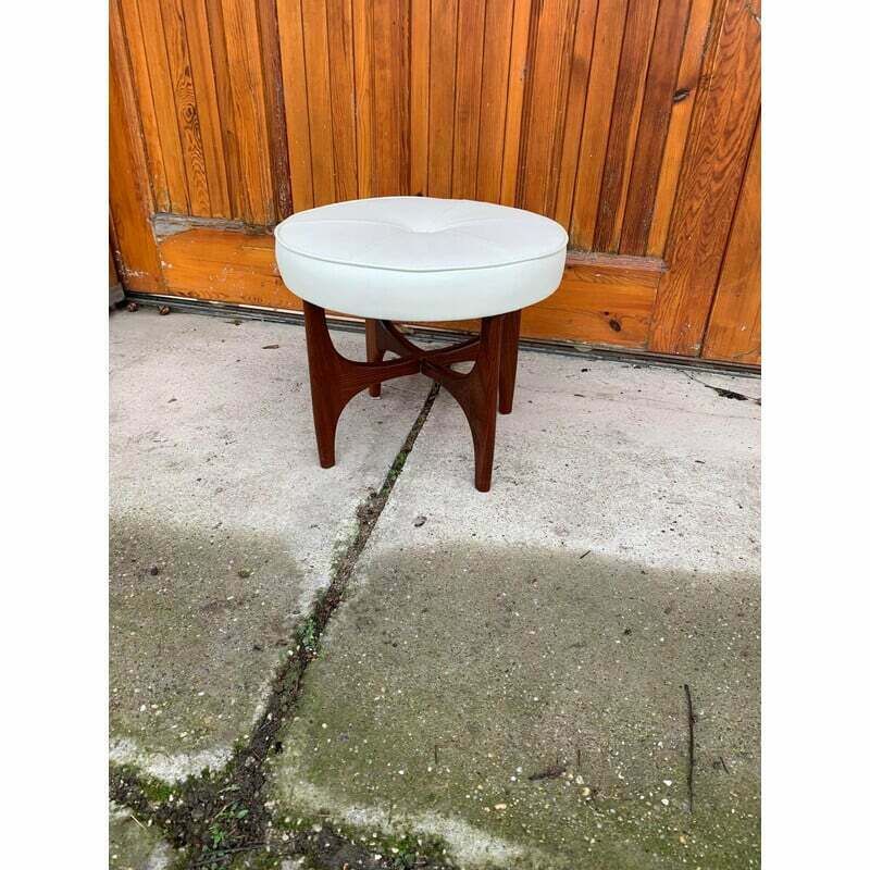 Mid Century Danish Ottoman In Teak By Kofod Larsen For G Plan, 1960s photo for sale