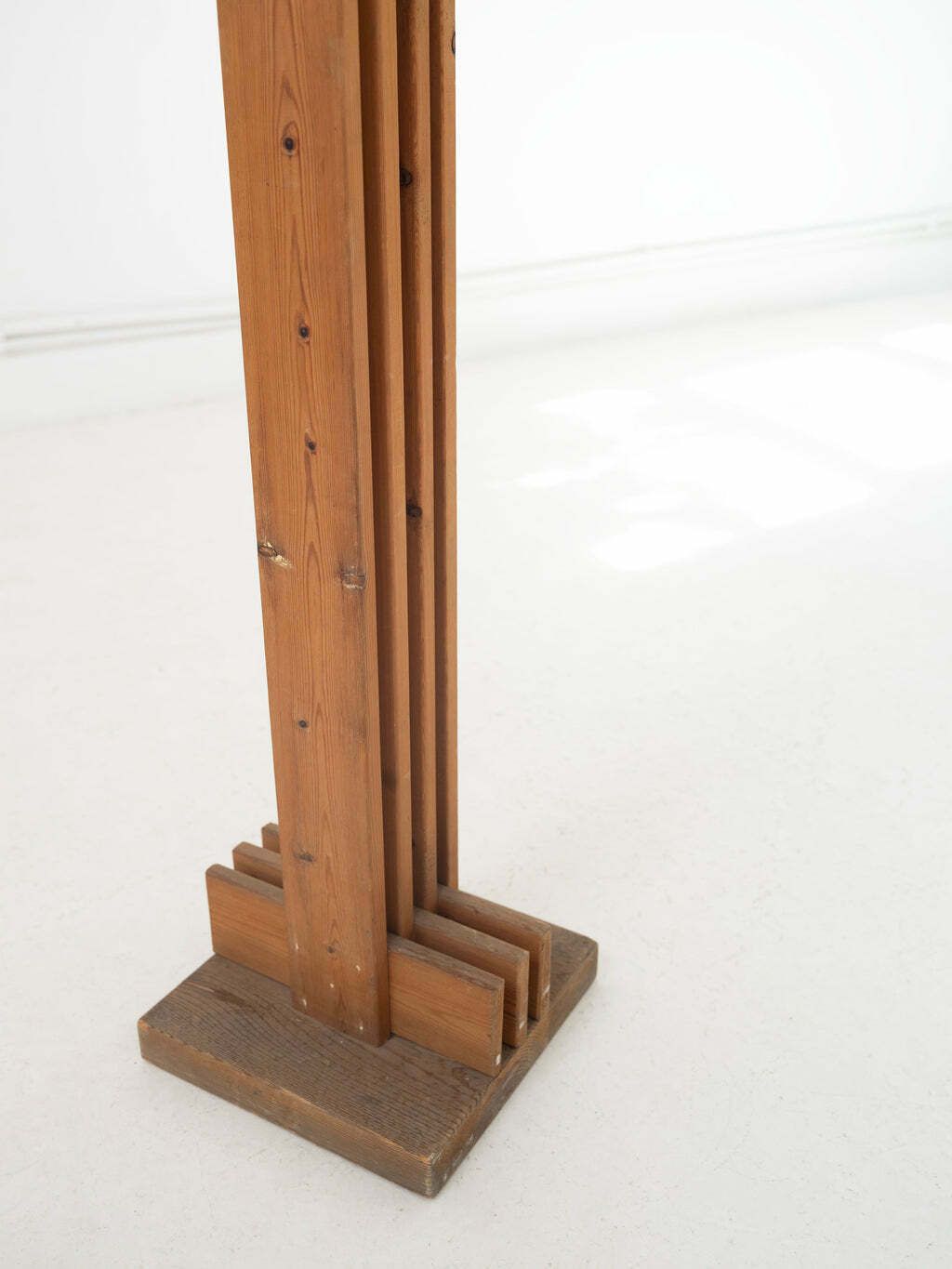 Pine Coat Rack Attr. Mario Ceroli, Italy, C.1970 photo 975.0