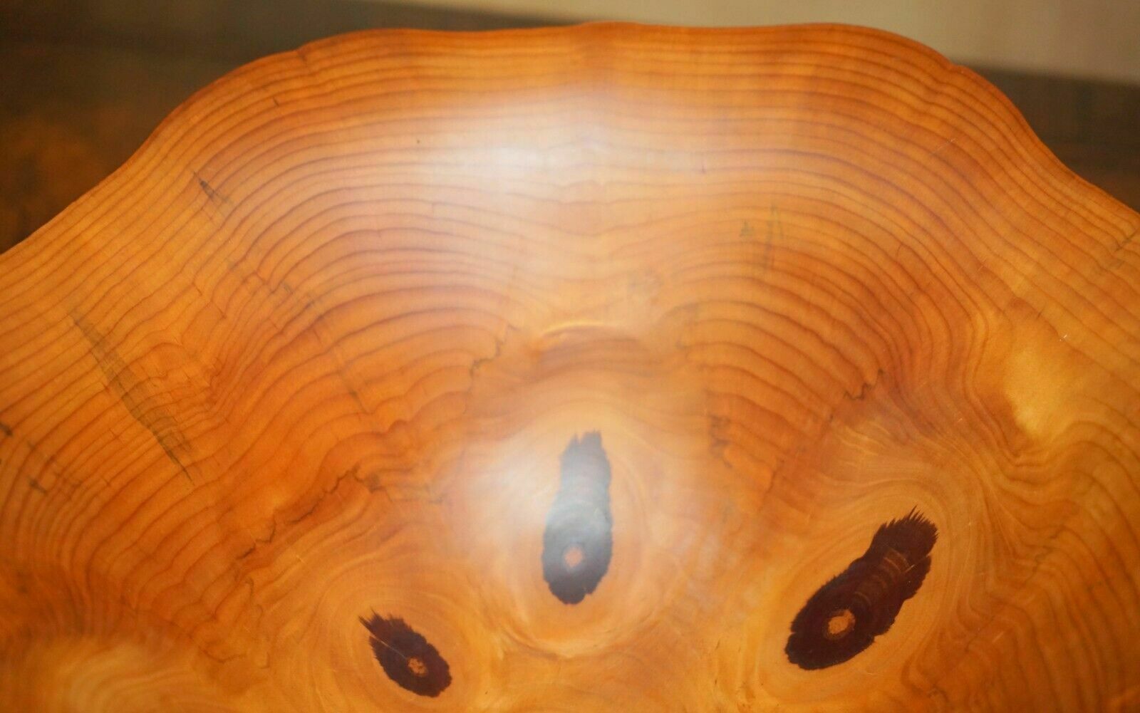 photo furniture Super Rare Large Monkey Puzzle Wood Fruit Bowl By Gregory Jervis Moreton
