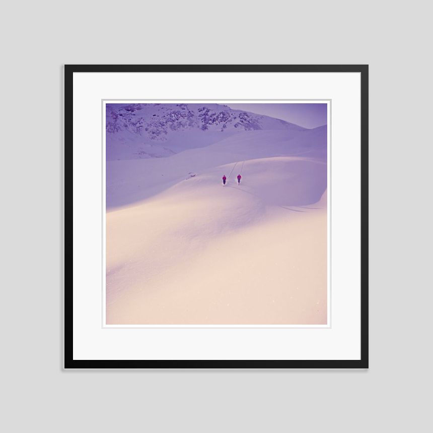 Mountain Top By Toni Frissell Archival Pigment Print Framed In Black