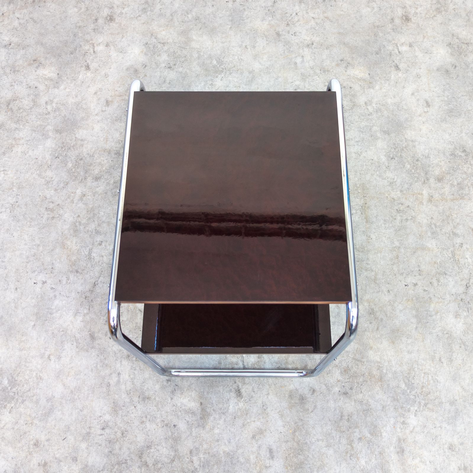 photo buy Rare Bauhaus Tubular Steel Side Table By Marcel Breuer