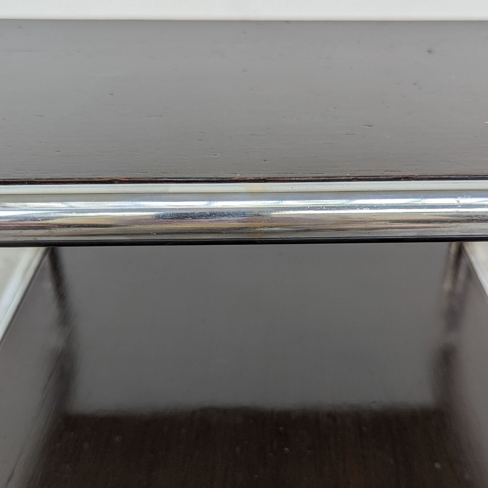 photo for sale Unique Bauhaus Tubular Steel Night Stands By Hynek Gottwald