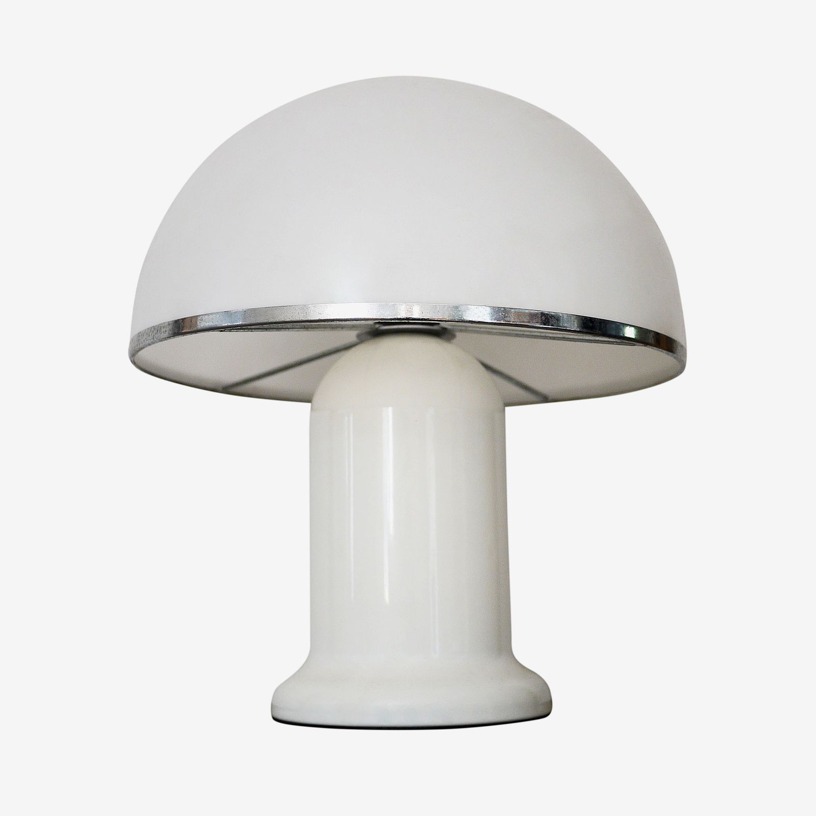 Mushroom Plexiglass Table Lamp By Groupe Habitat, France, 1970s