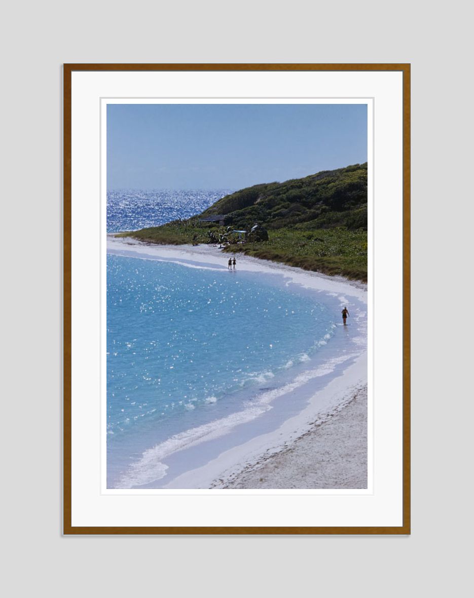The Mill Reef Club By Toni Frissell Archival Pigment Print Oversize Framed In Brown