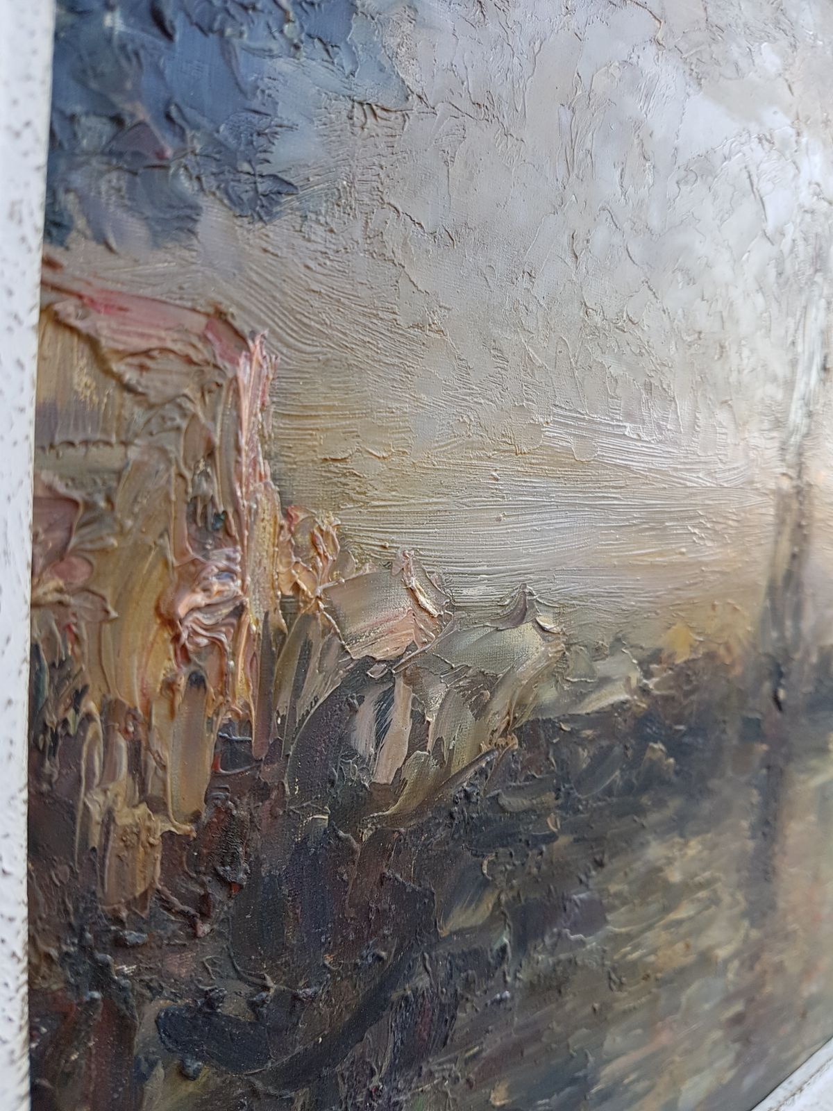 The Woman And The Sea  Oil On Painting photo Art