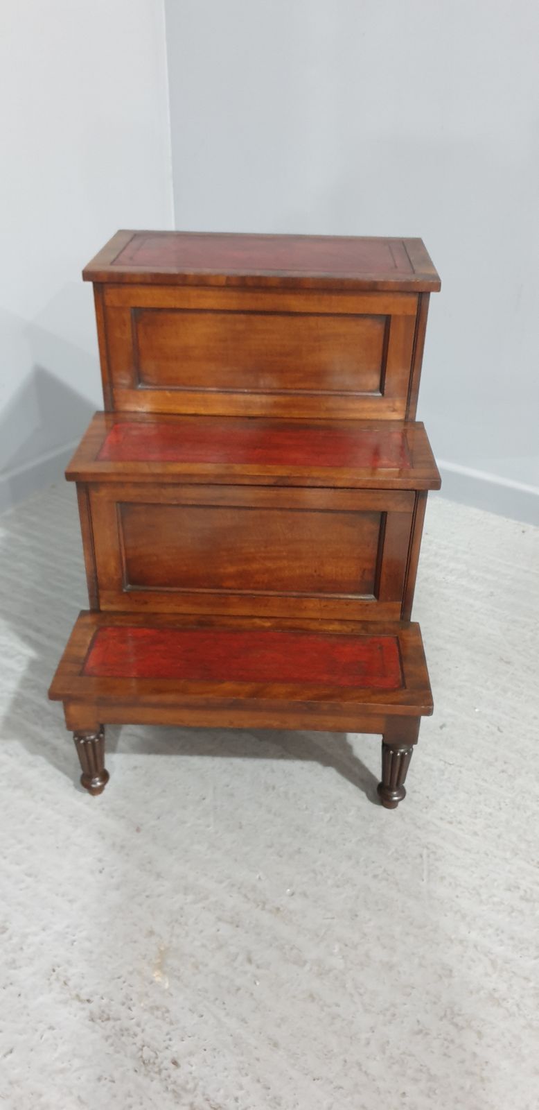 Large Mahogany Night Stand, 1900s photo for sale
