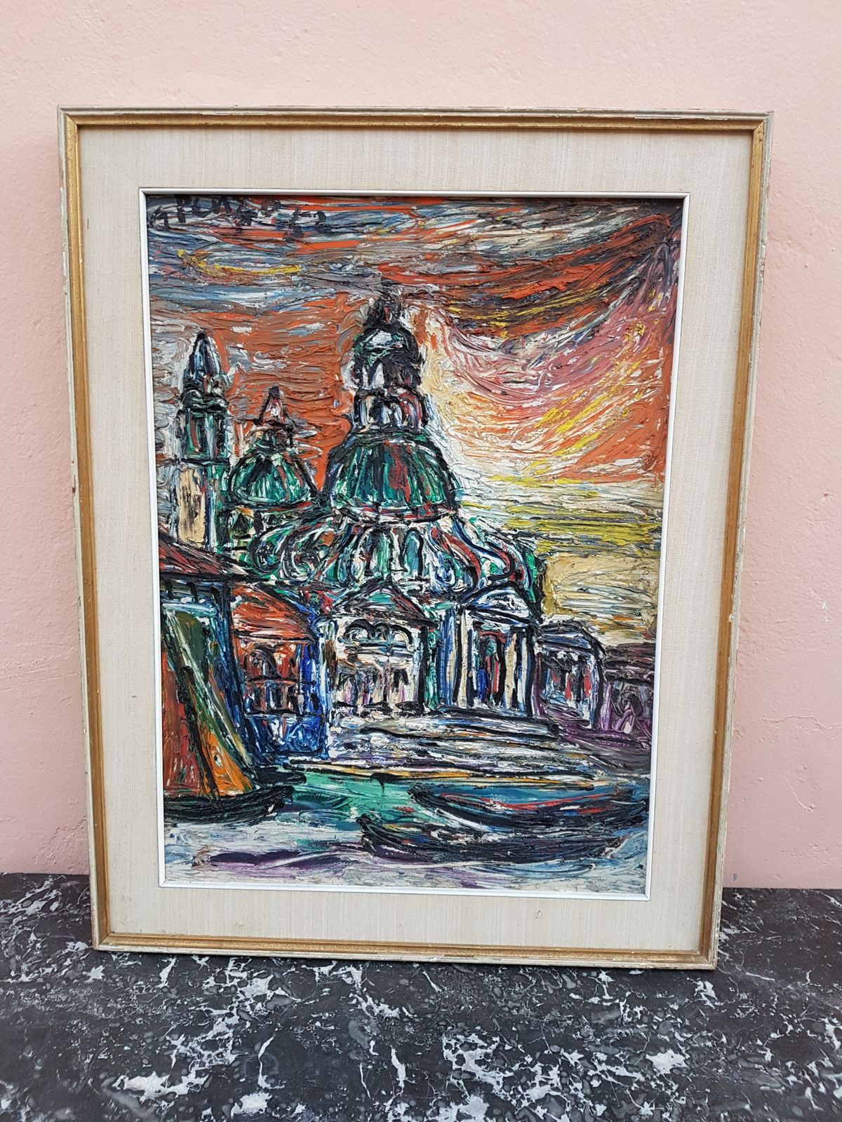 Beautiful Church Painting, 1960s