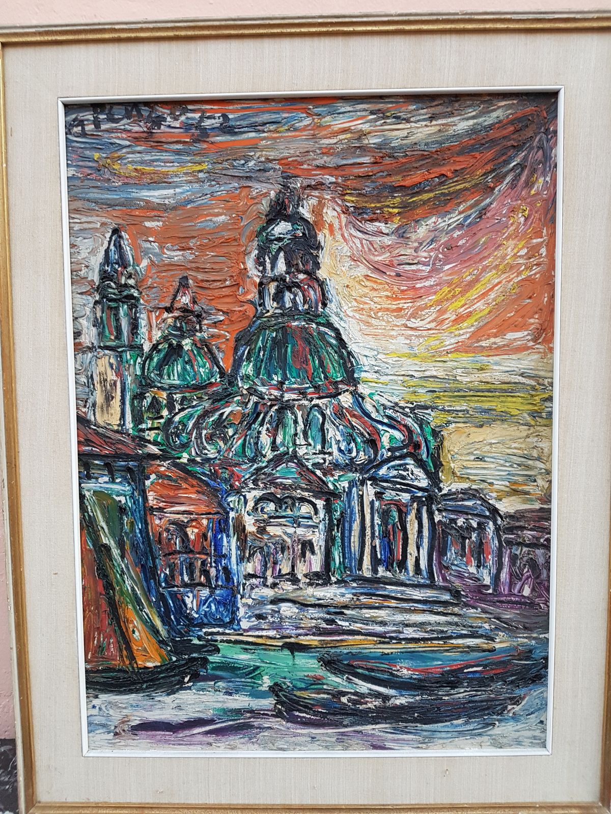 photo furniture Beautiful Church Painting, 1960s