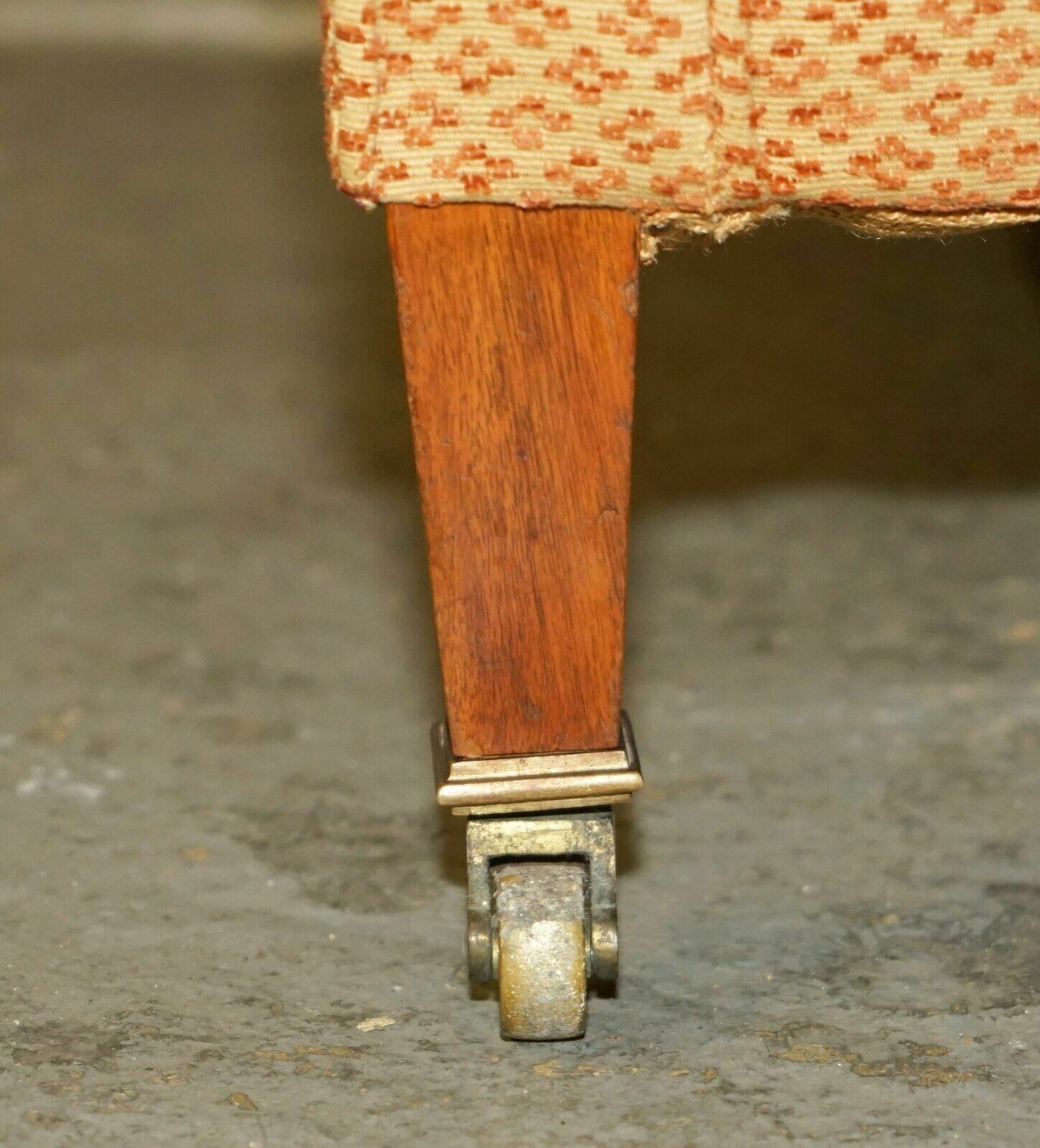 photo furniture Pair Of Antique Victorian Howard & Son's Armchairs For Upholstery Restoration