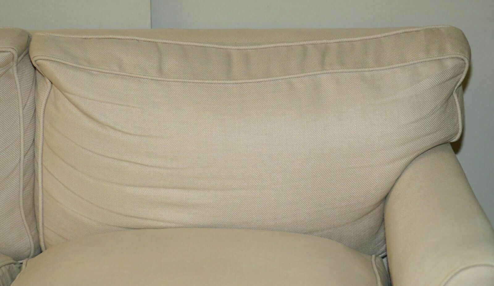 Furniture Antique Victorian 1880 Howard & Son Two Seat Sofa Stamped Ready For Upholstery photo