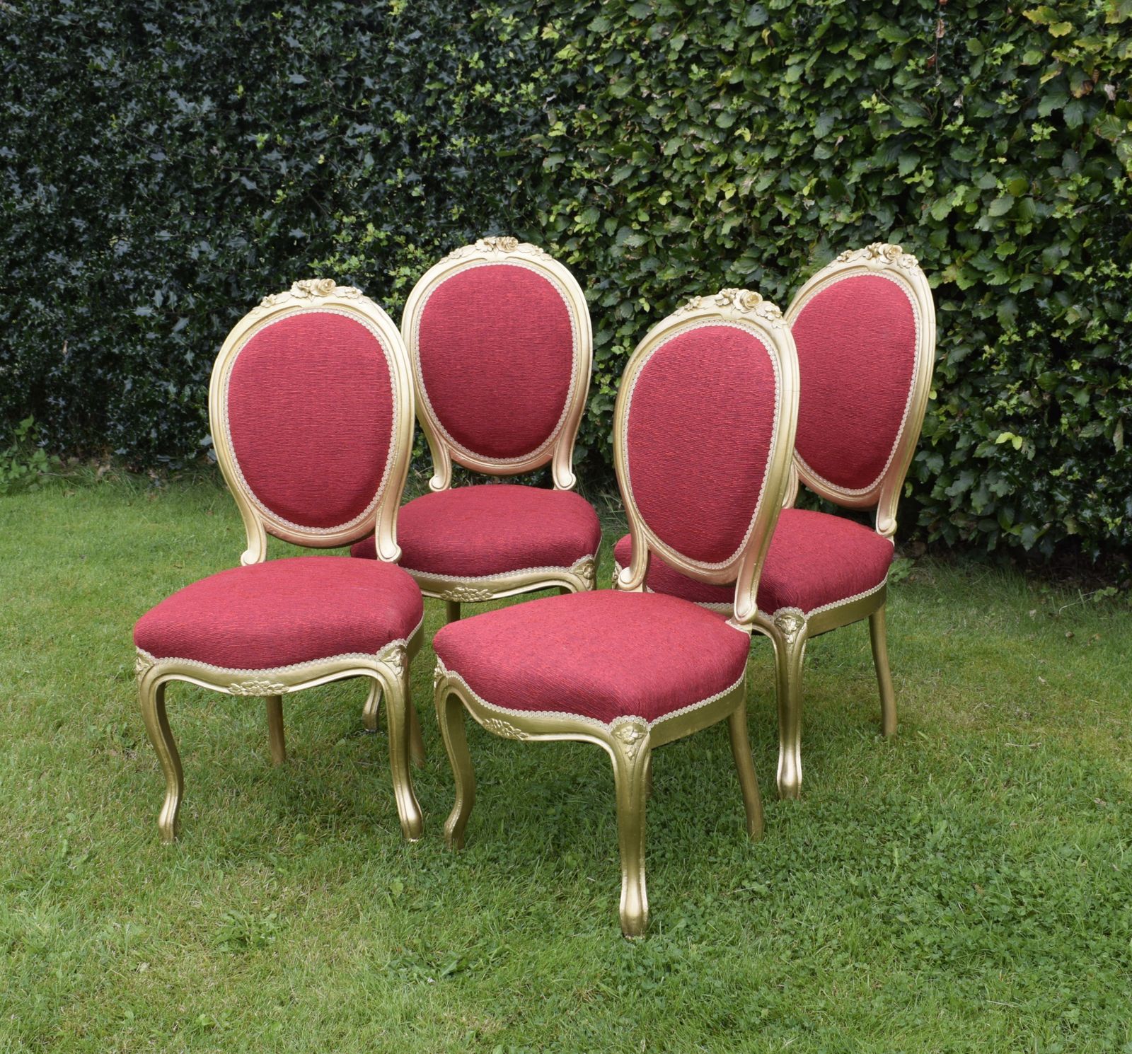Set Of 4 French Dining Chairs, 1800s photo 785.0
