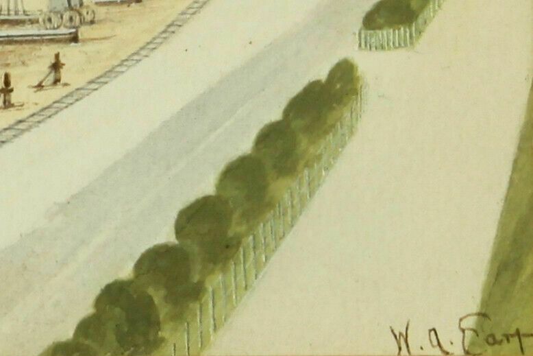 Watercolour By William A Earp. Titled "View Of Brighton From The Madeira Road" photo for sale