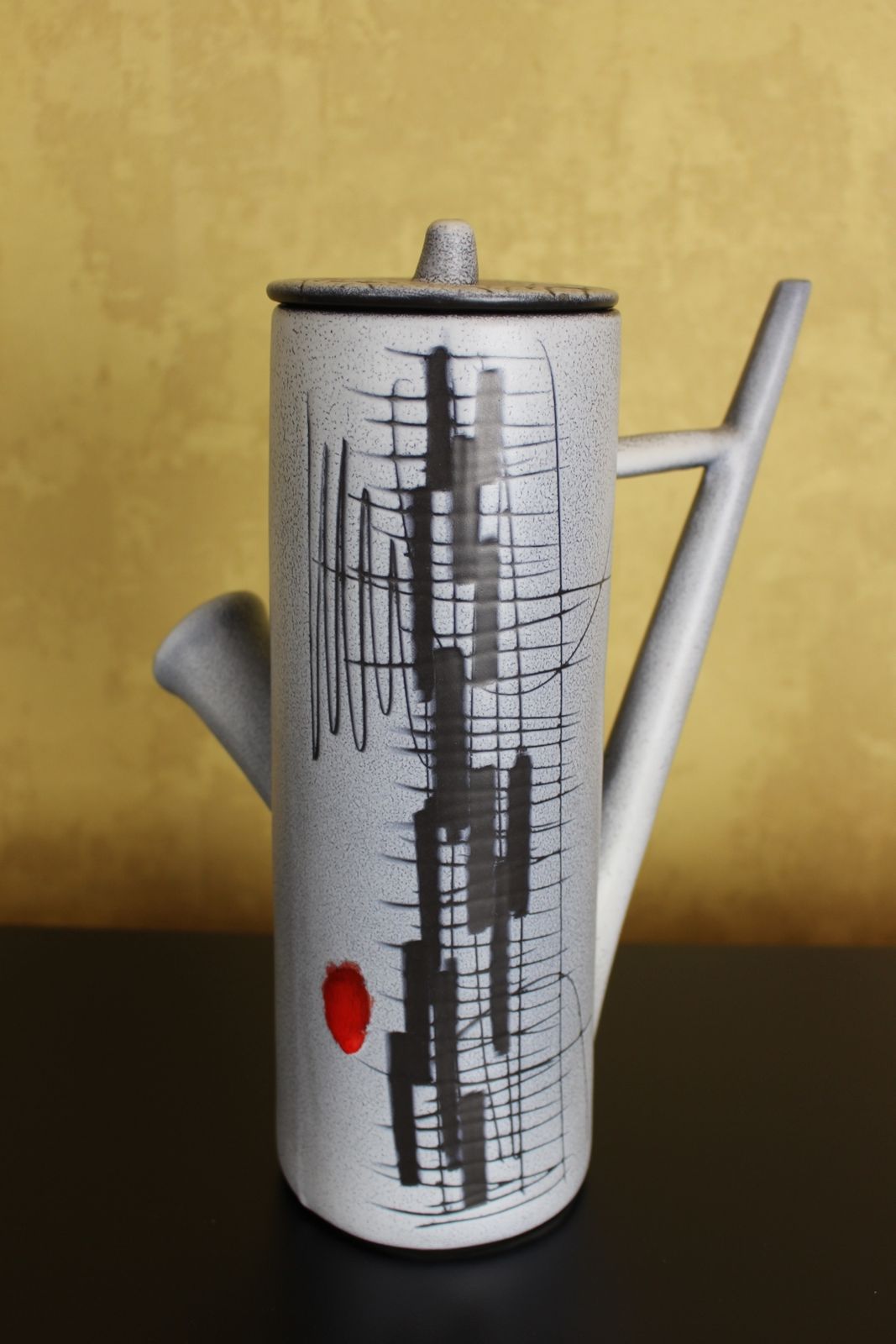 Francois Caleca Ceramic Coffee 1960’s Vallauris France photo for sale