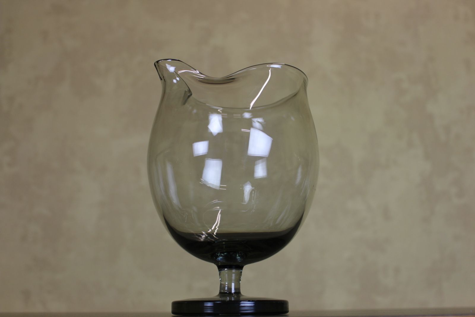 Holmegaard Glass Tivoli Martini Mixer Jug And 4 Glasses By Per Lutken photo for sale