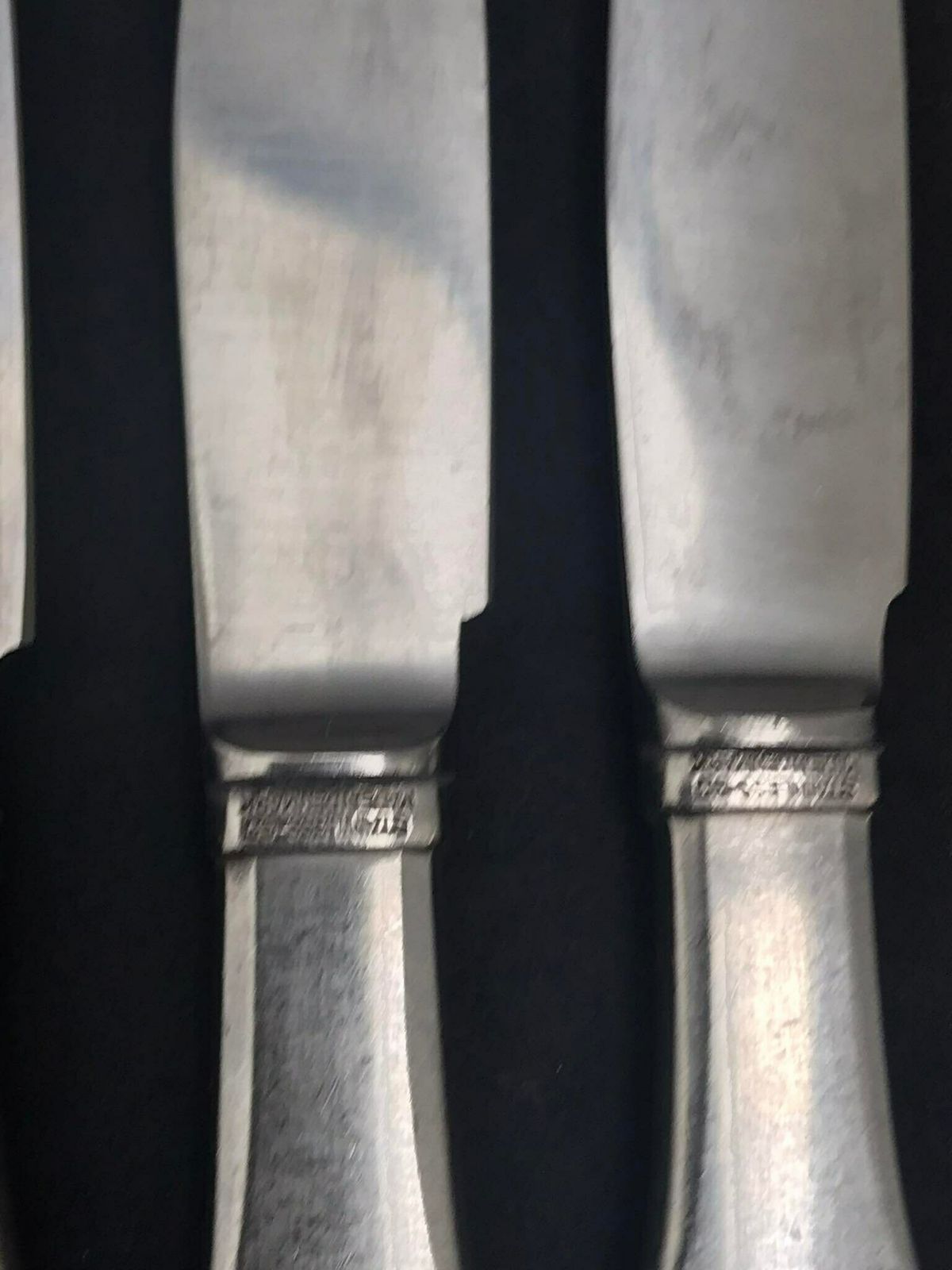 Mitra Georg Jensen Gundorph Albertus Set 6 Fruit Knives In Stainless Steel, 1940s Replacement Danish Cutlery Scandinavian Flatware photo buy