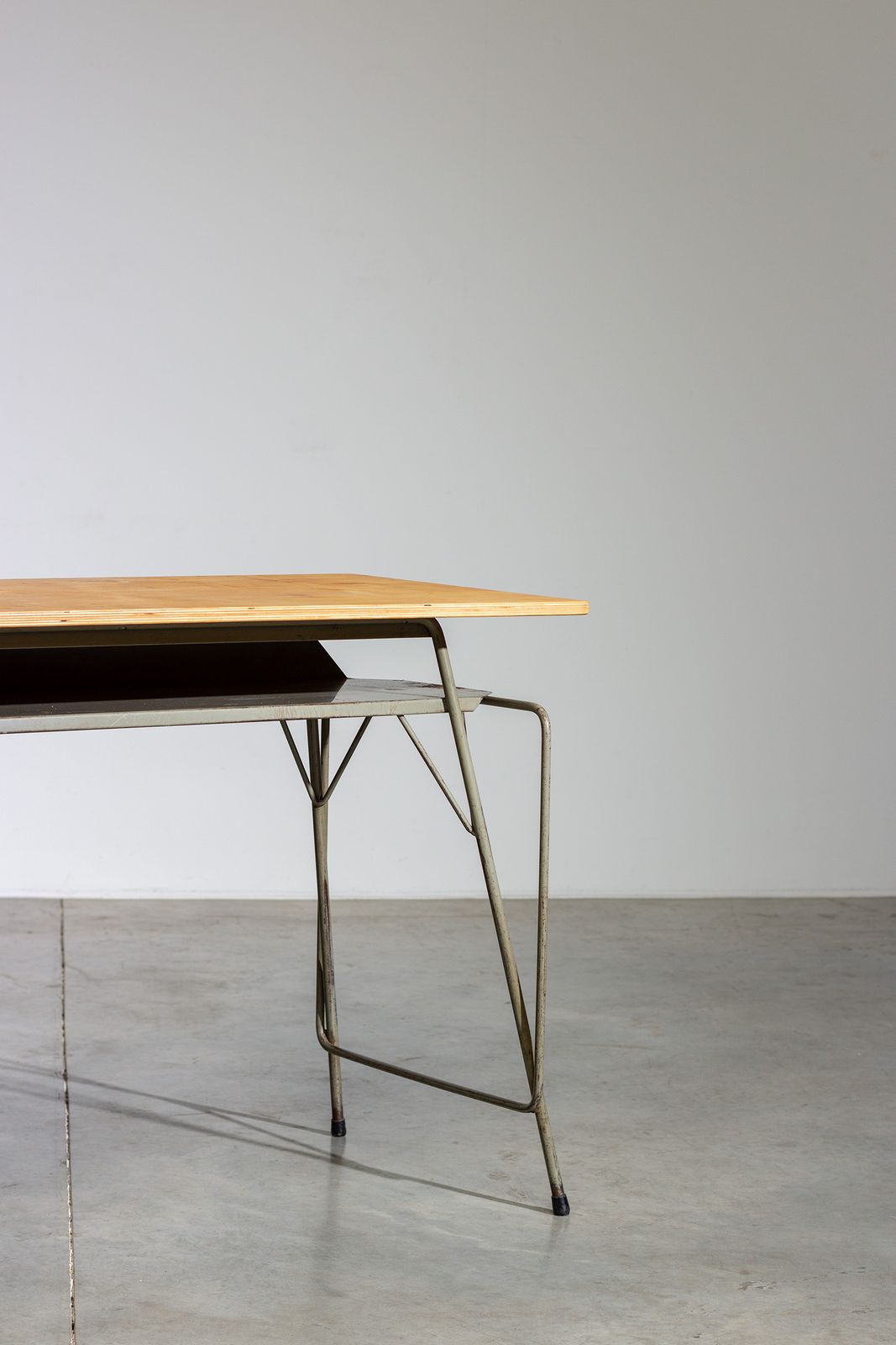 Willy Van Der Meeren Desk 1950 Tubax photo Furniture