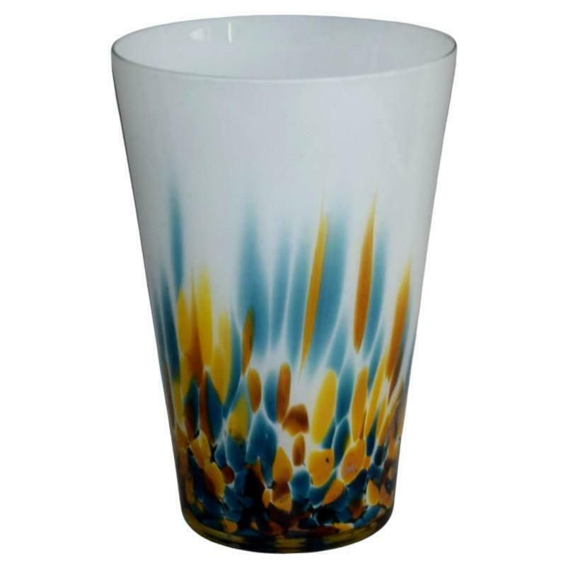 1980s Jozefina Krosno Art Glass Vase, Poland
