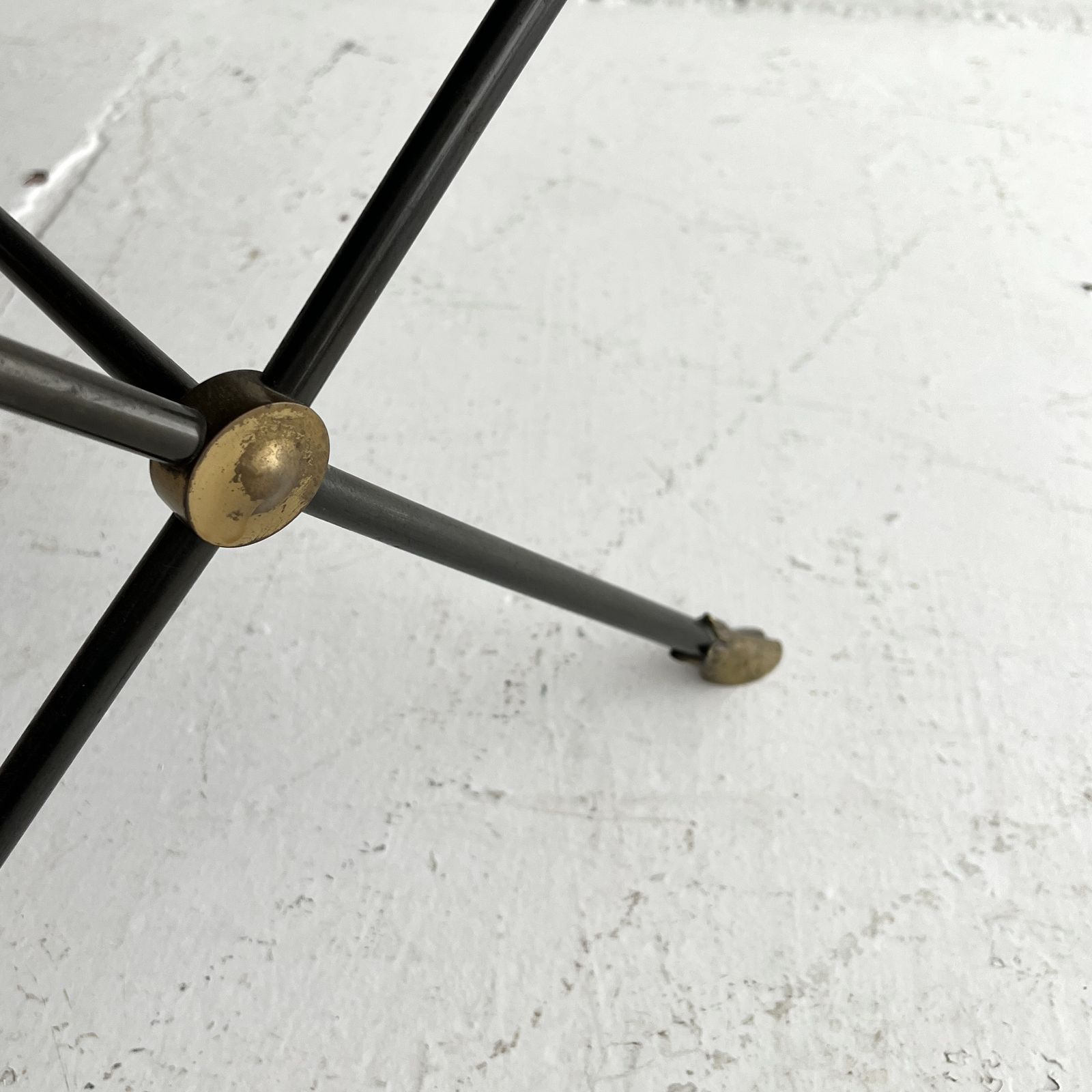 Furniture 1970s 70s Maison Ramsay Gold Leaf  Brass Hoof And Rams Head French Coffee Table photo