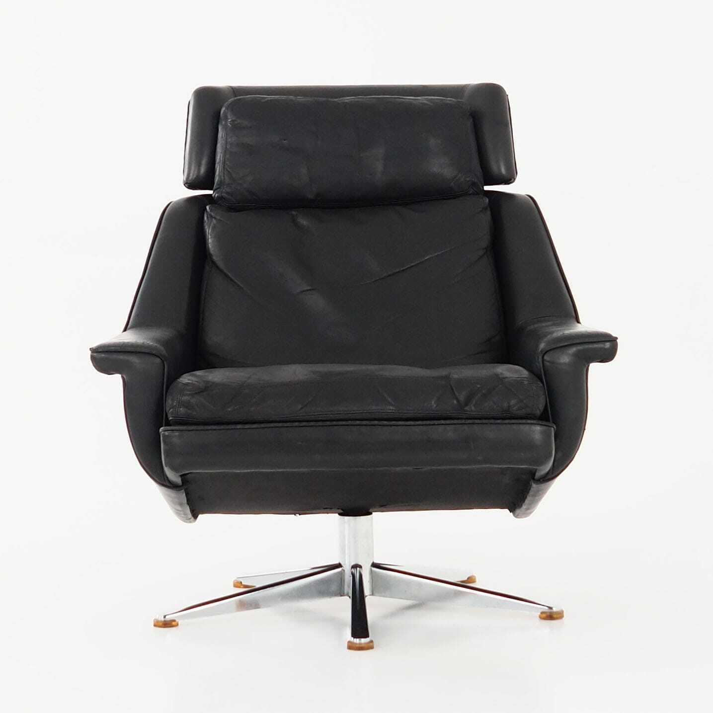 Office Armchair, Danish Design, 1970s, Designer: Werner Langenfeld, Manufacture: Esa photo furniture