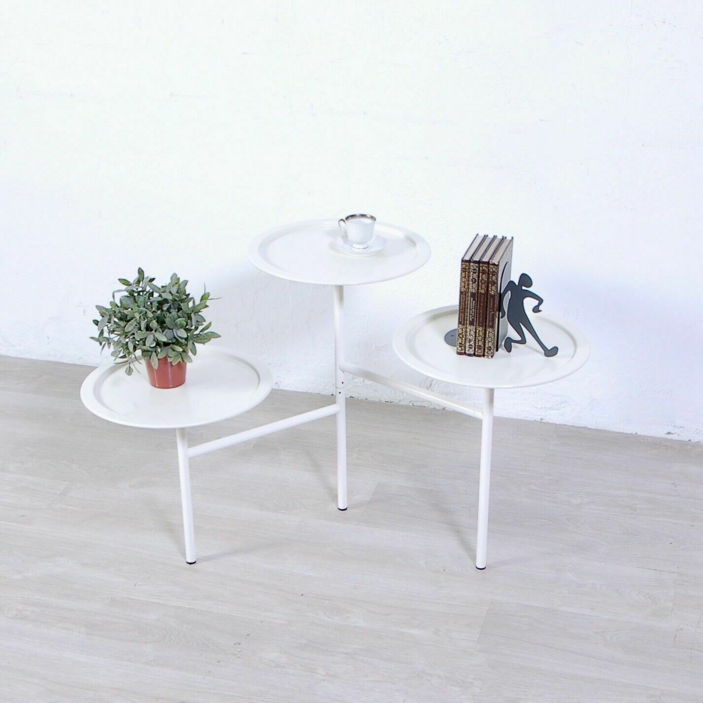 Particular Three Storey White Steel Calder Coffee Table Design K Grcic For Driade