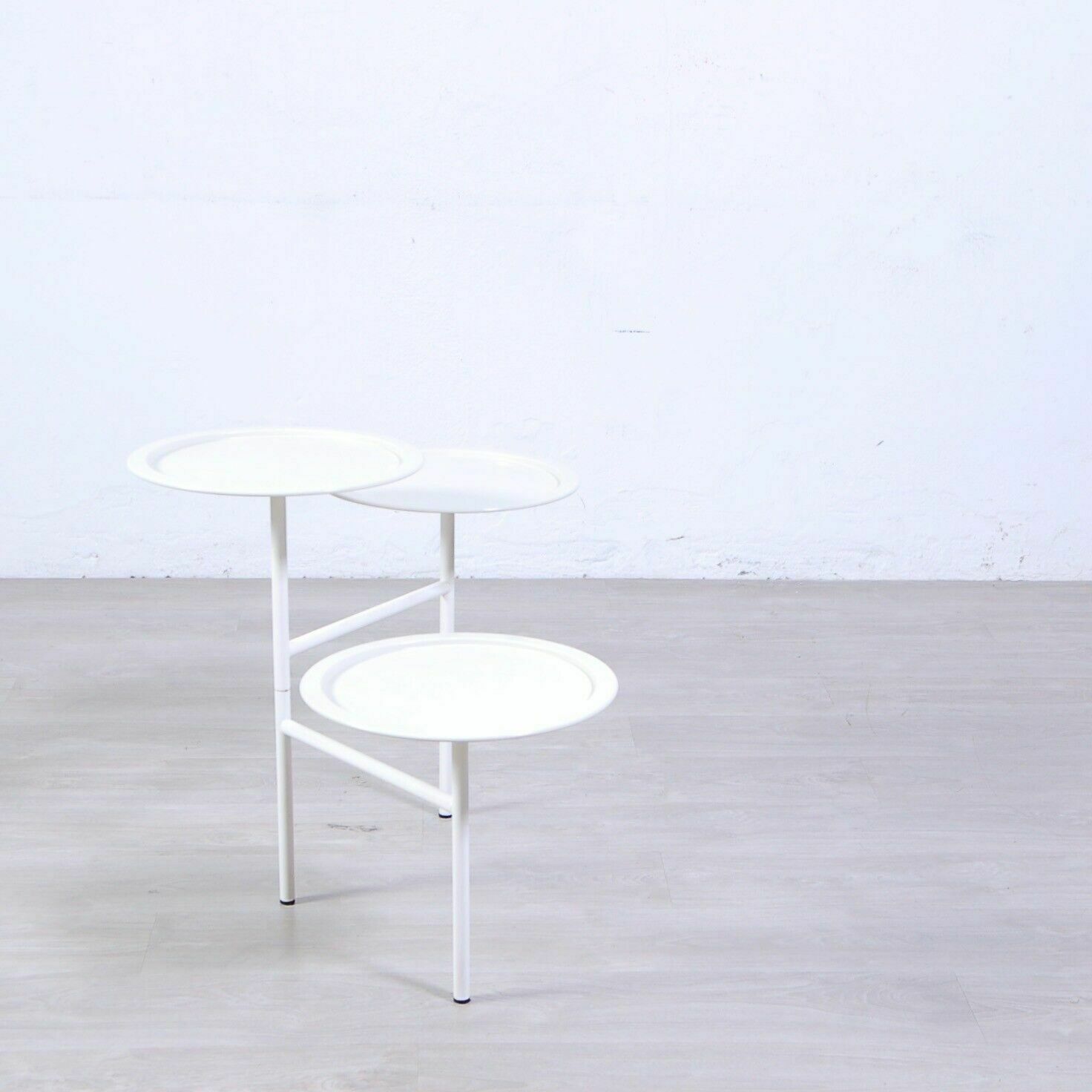 Particular Three Storey White Steel Calder Coffee Table Design K Grcic For Driade photo vinterior