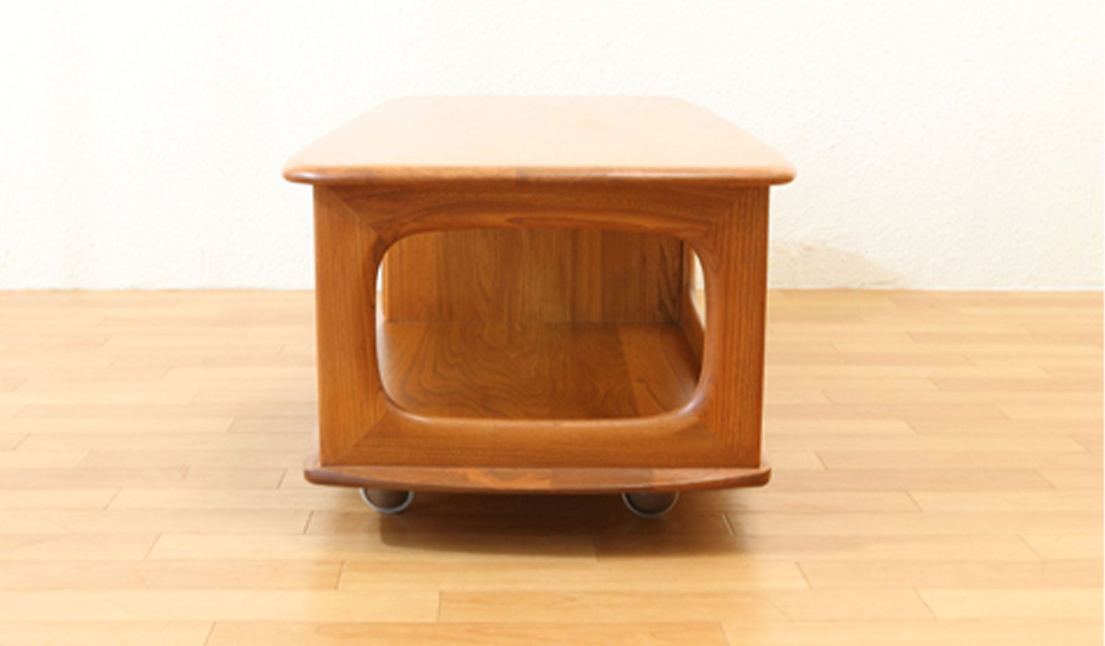 Ercol Minerva Elm And Beech Coffee Table With Drawers On Castors Mid Century British Design 1960's Ol photo Furniture