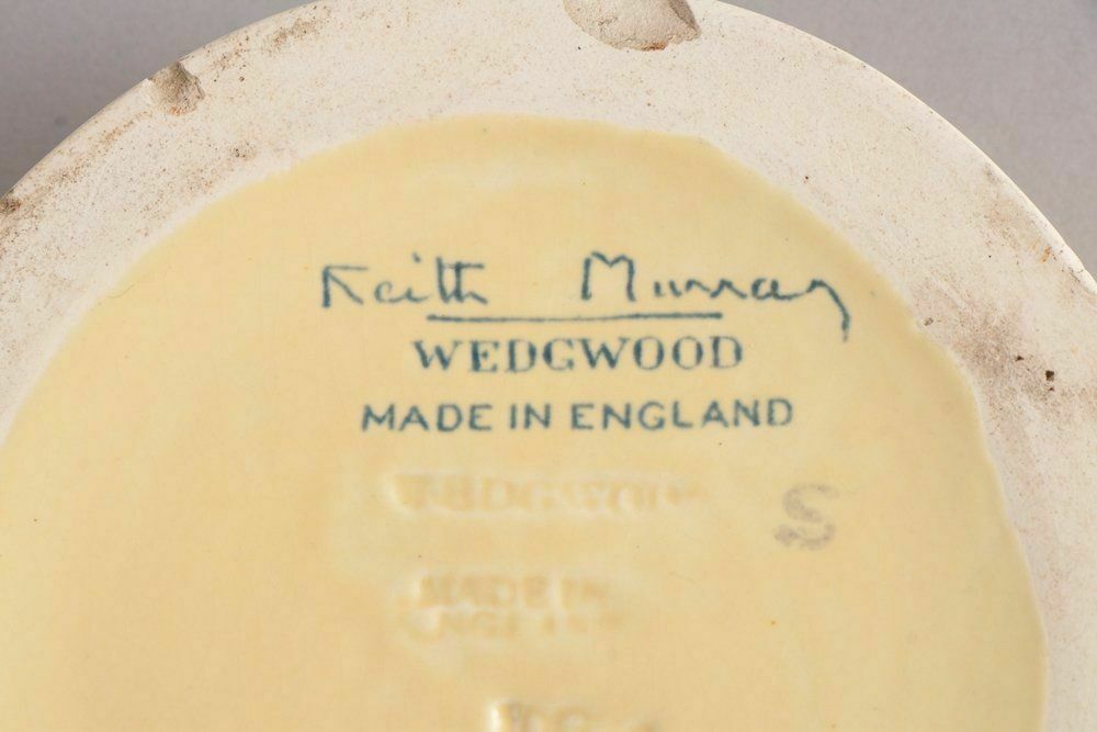 British Art Deco Keith Murray For Wedgwood 'Straw' Ashtray photo vinterior
