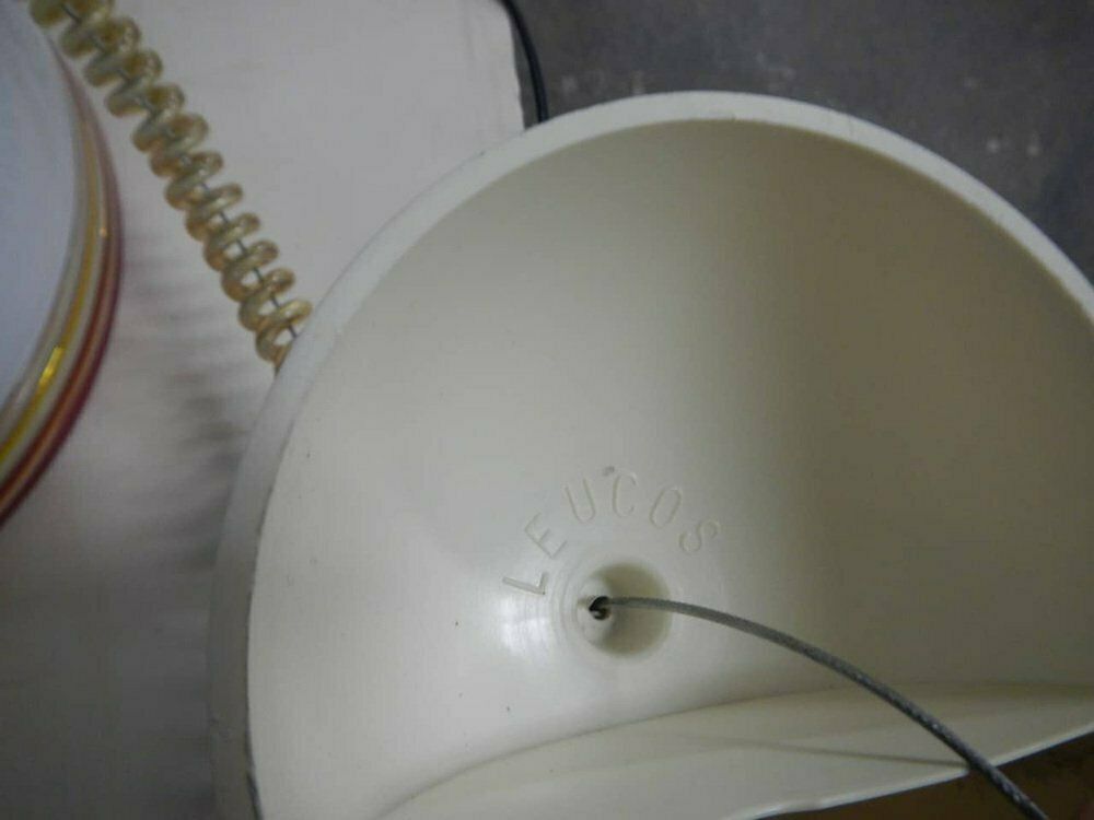 photo vintage Leukos Semi Trans Chandeliers By Leucos, 1970s, Set Of 2