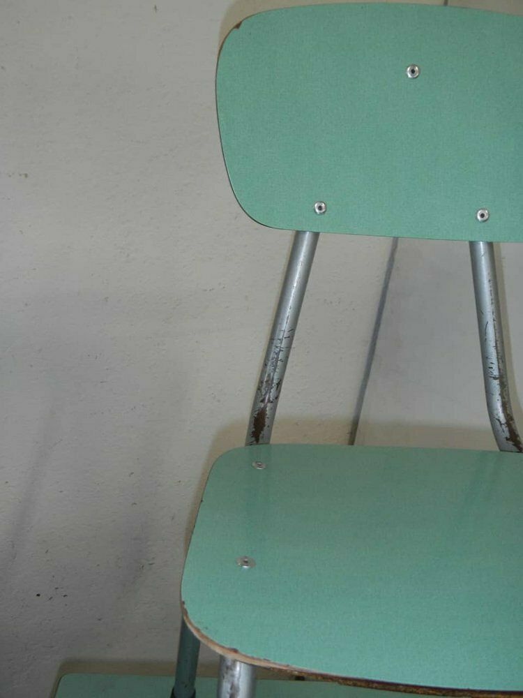 Furniture Vintage School Banquets, 1970s, Set Of 2 photo