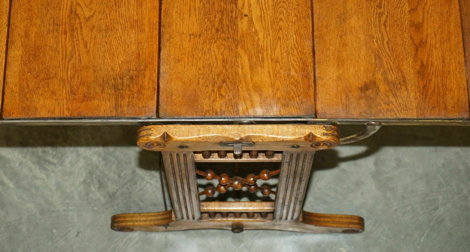 Fully Restored Circa 1910 Boeckh Brothers Metamorphic Bakers Table Bookcase photo buy
