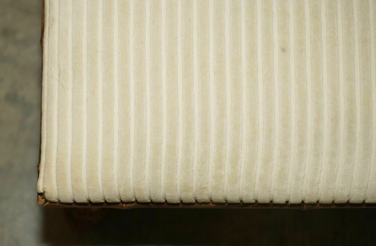 photo buy Small Antique Circa 1880 Aesthetic Movement Bamboo Carved Chinese Footstool