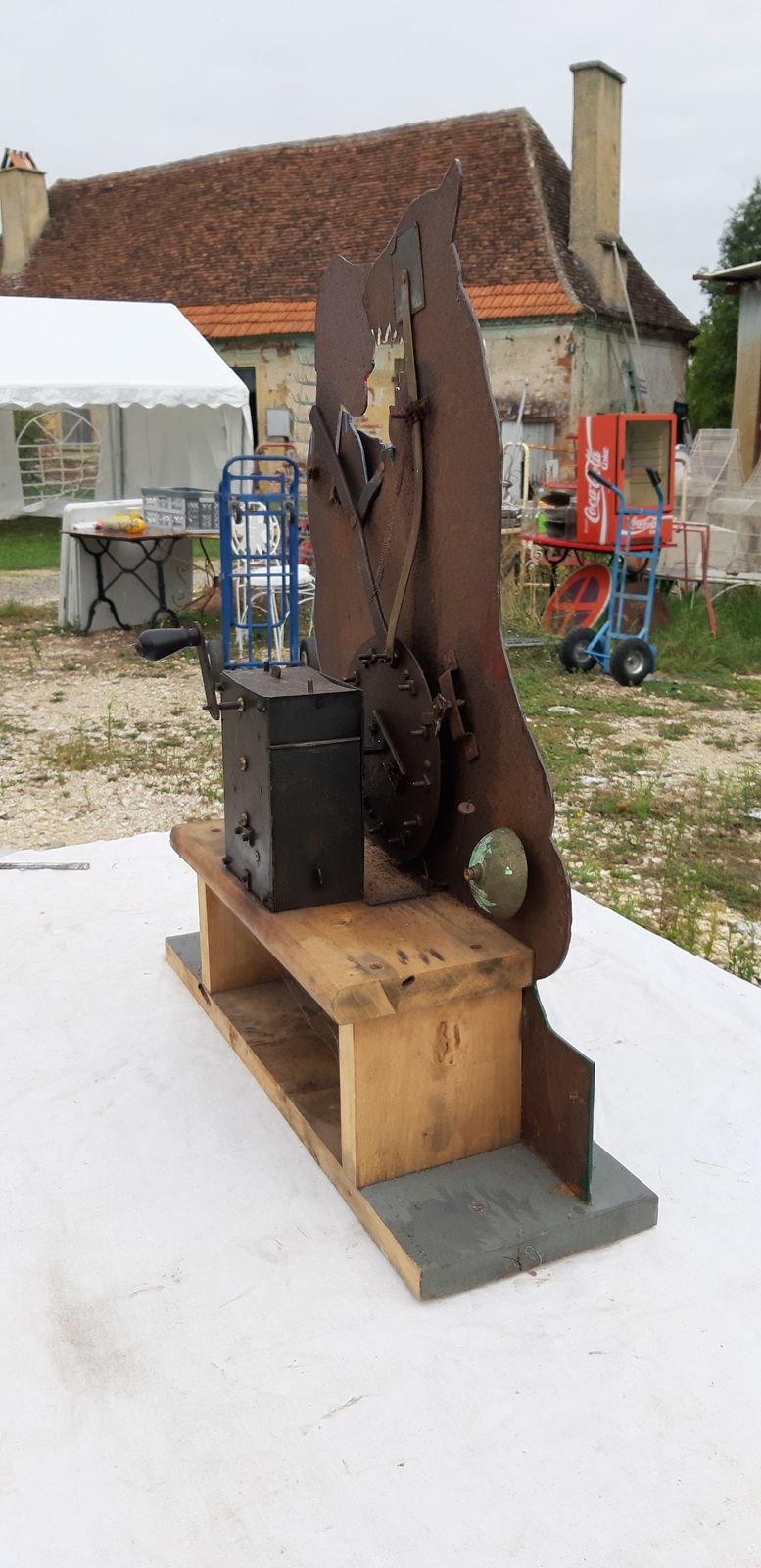 photo furniture Old Fairground Game “Loup Garou”