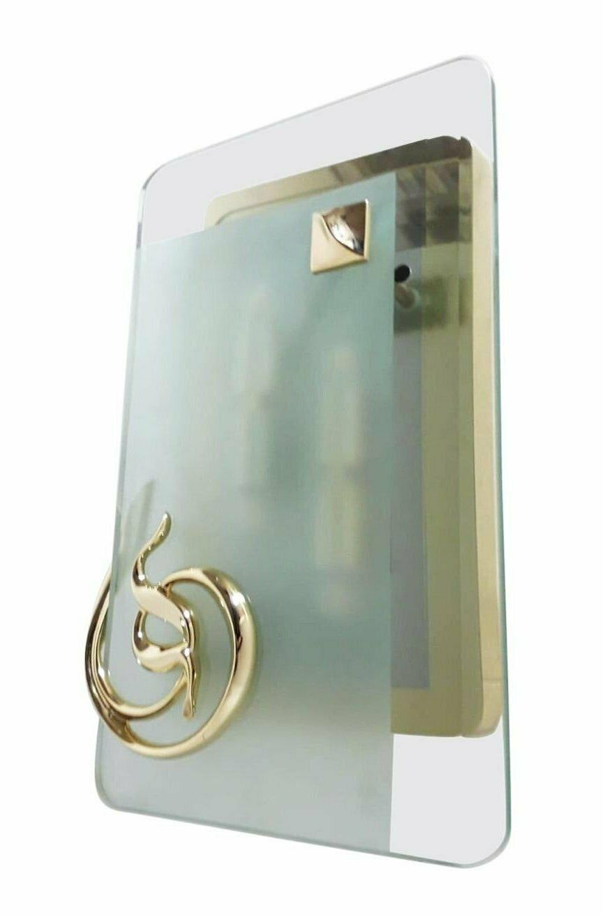 Art Deco Beveled Sconce By Fratelli Martini   3 Available