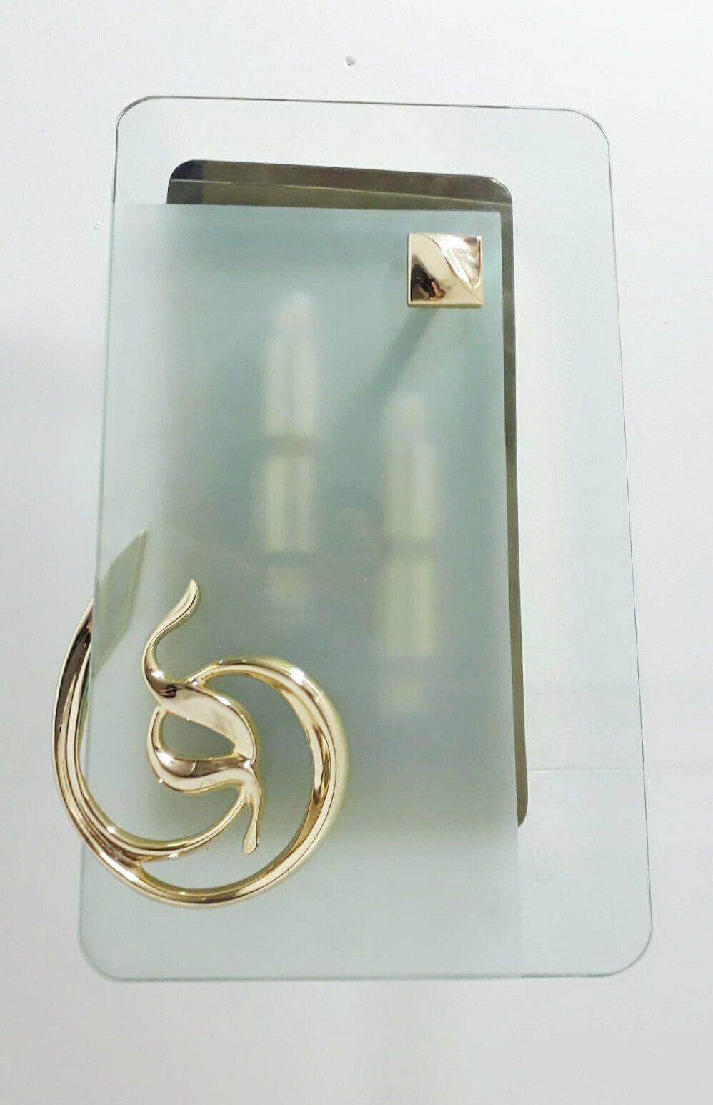 Art Deco Beveled Sconce By Fratelli Martini   3 Available photo 1774.9289999999999