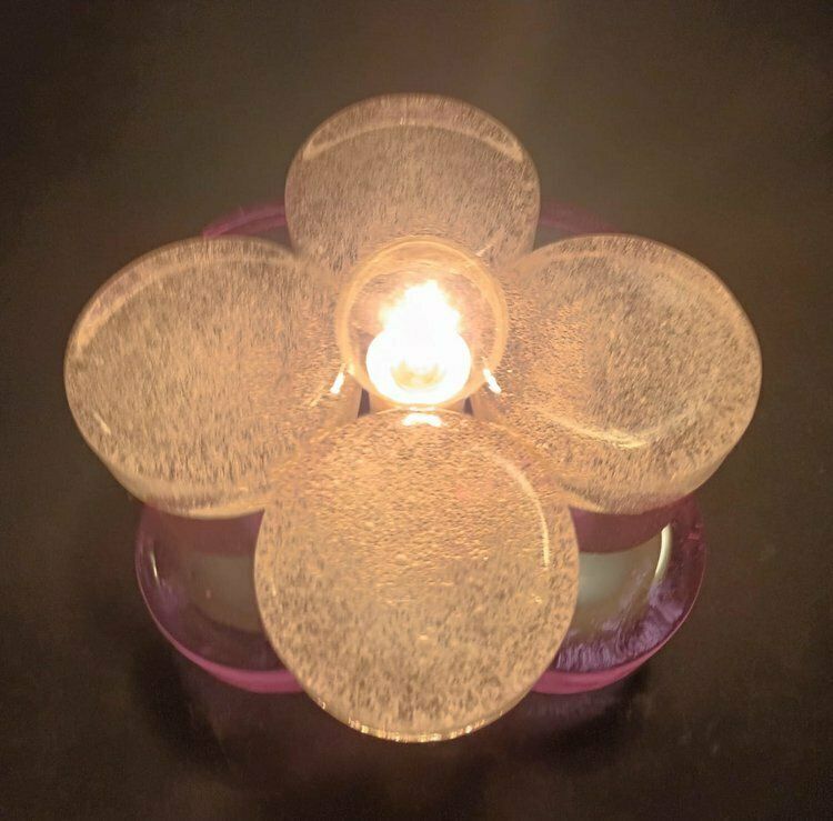 Pair Of Amethyst And Clear Sconces By Poliarte photo buy
