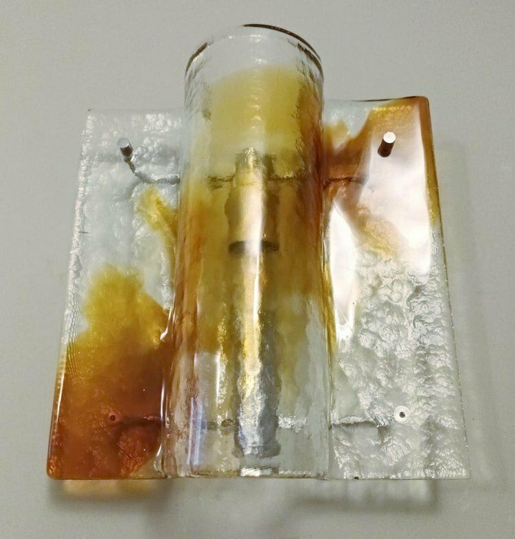Amber Sconces By Mazzega, 1960s, 3 Available photo 1183.286