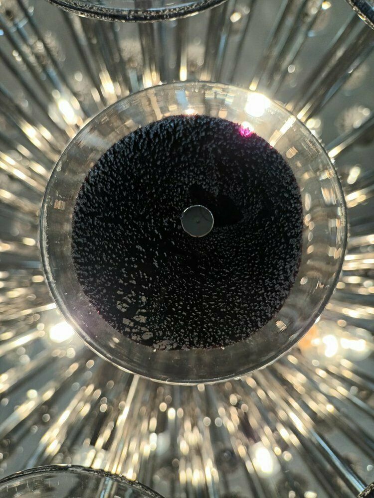 photo for sale Black With Silver Disco Sputnik Chandelier