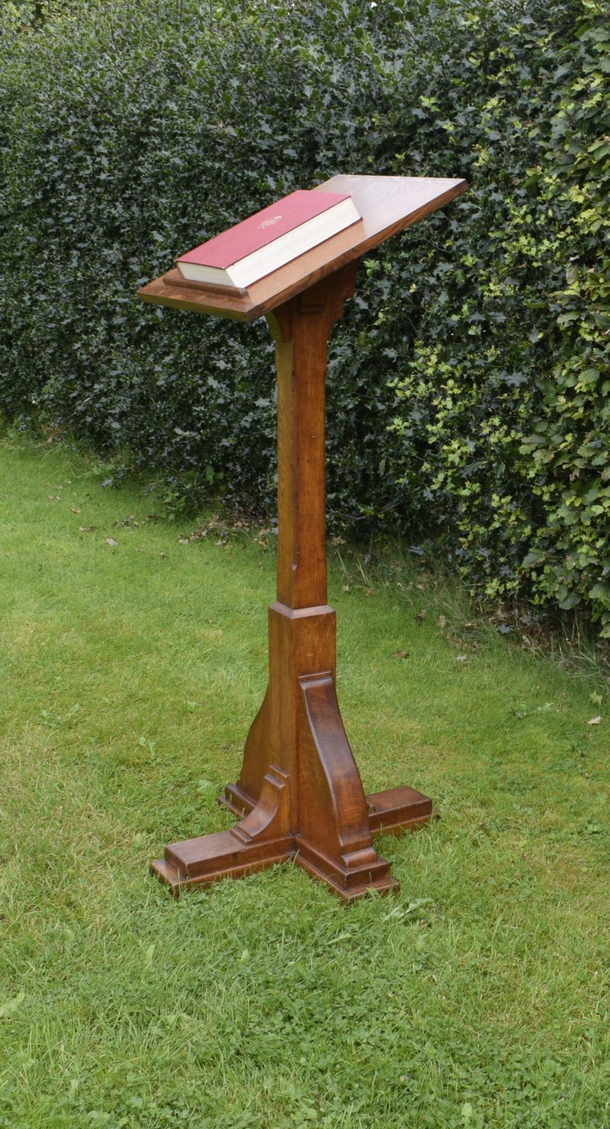 Early 20th Century Oak Lectern photo furniture